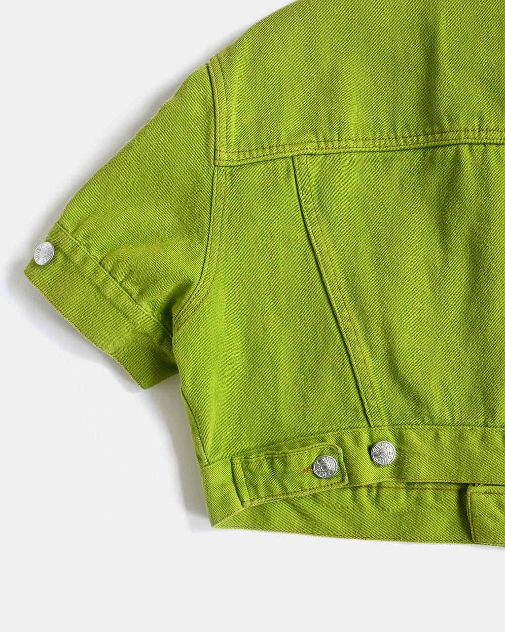 S/S Denim Jacket - Green