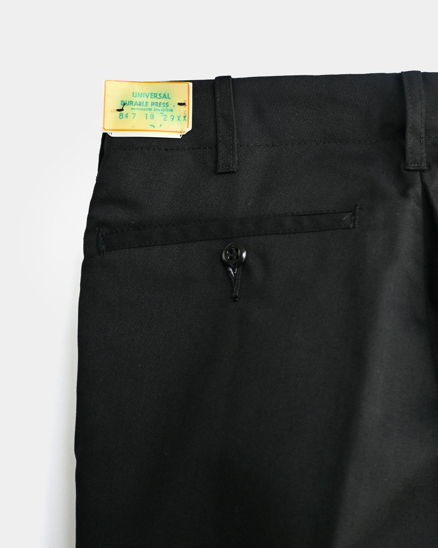 UNIVERSAL Cotton Trousers - Black