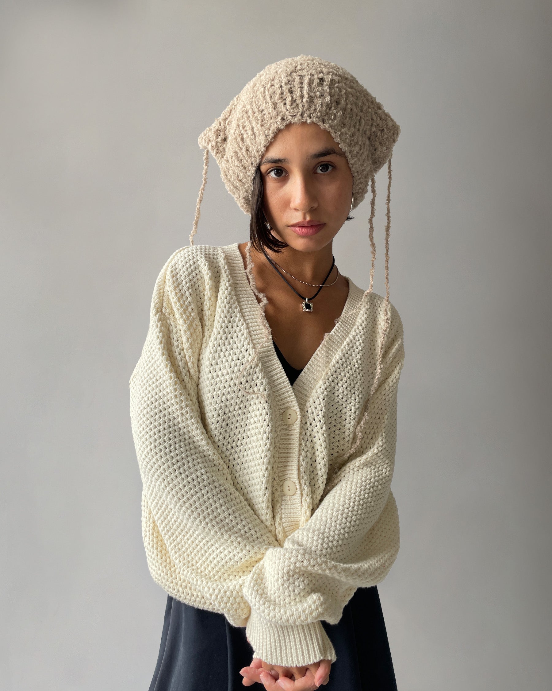 "imaskopi" Fox Hat - Beige