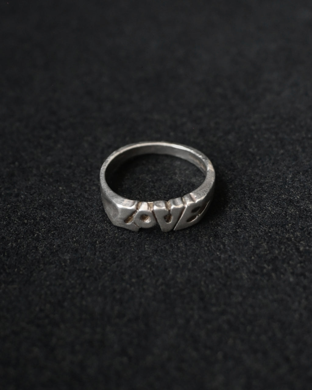 Silver Ring "LOVE" - 6号
