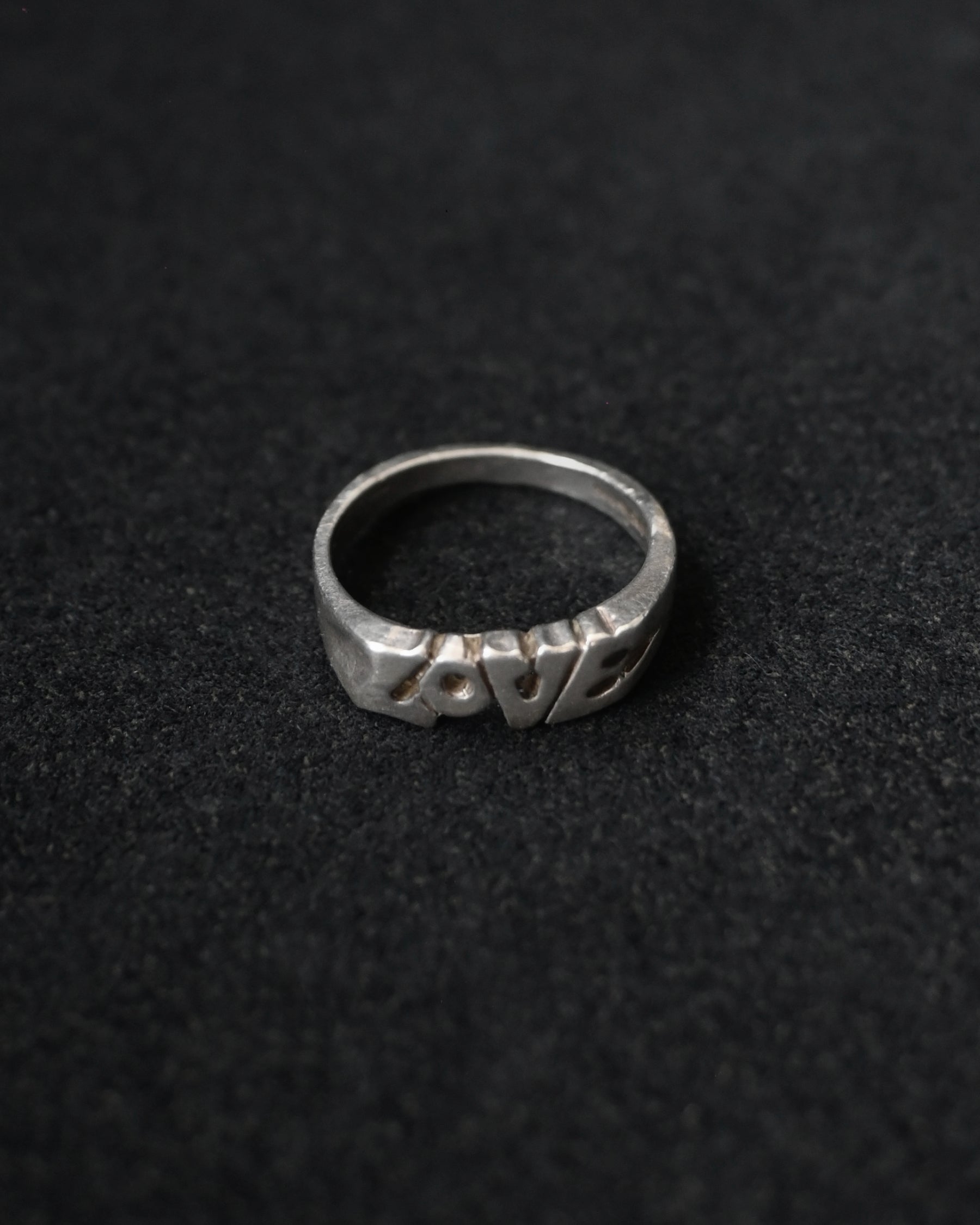 Silver Ring "LOVE" - 6号