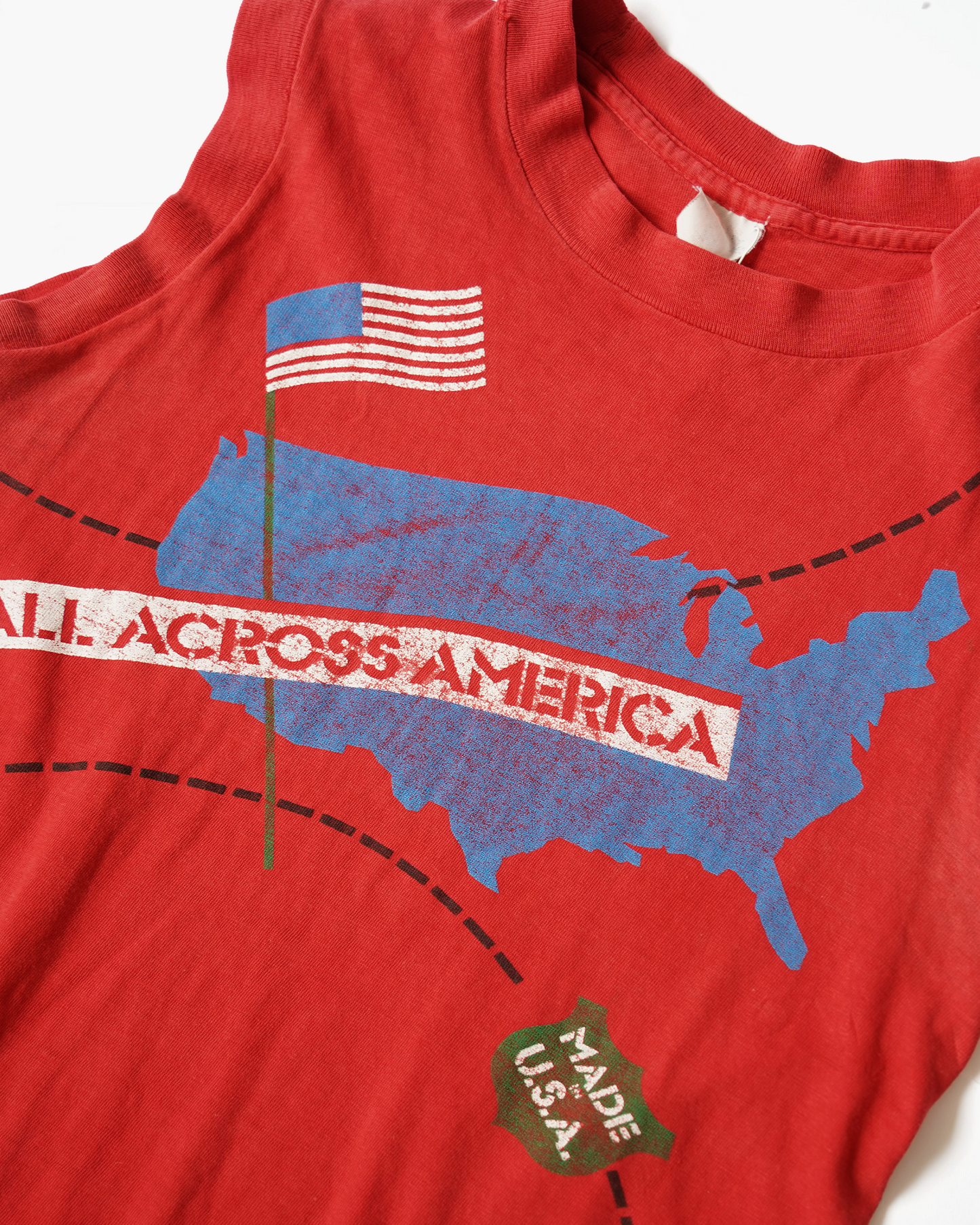 Printed Sleeveless T-Shirt