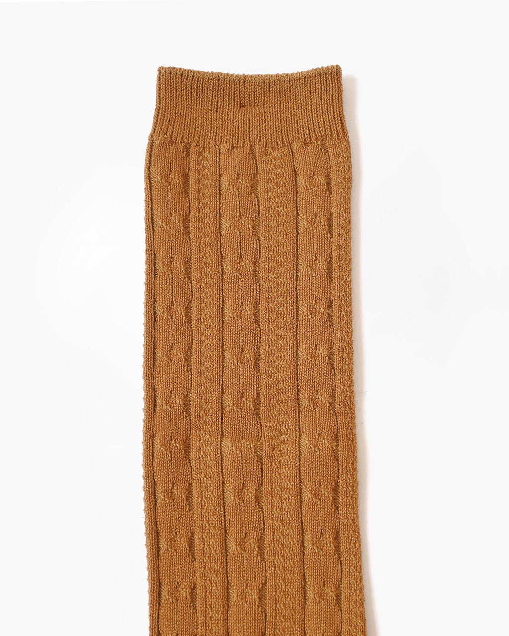 Cable Socks - Mustered