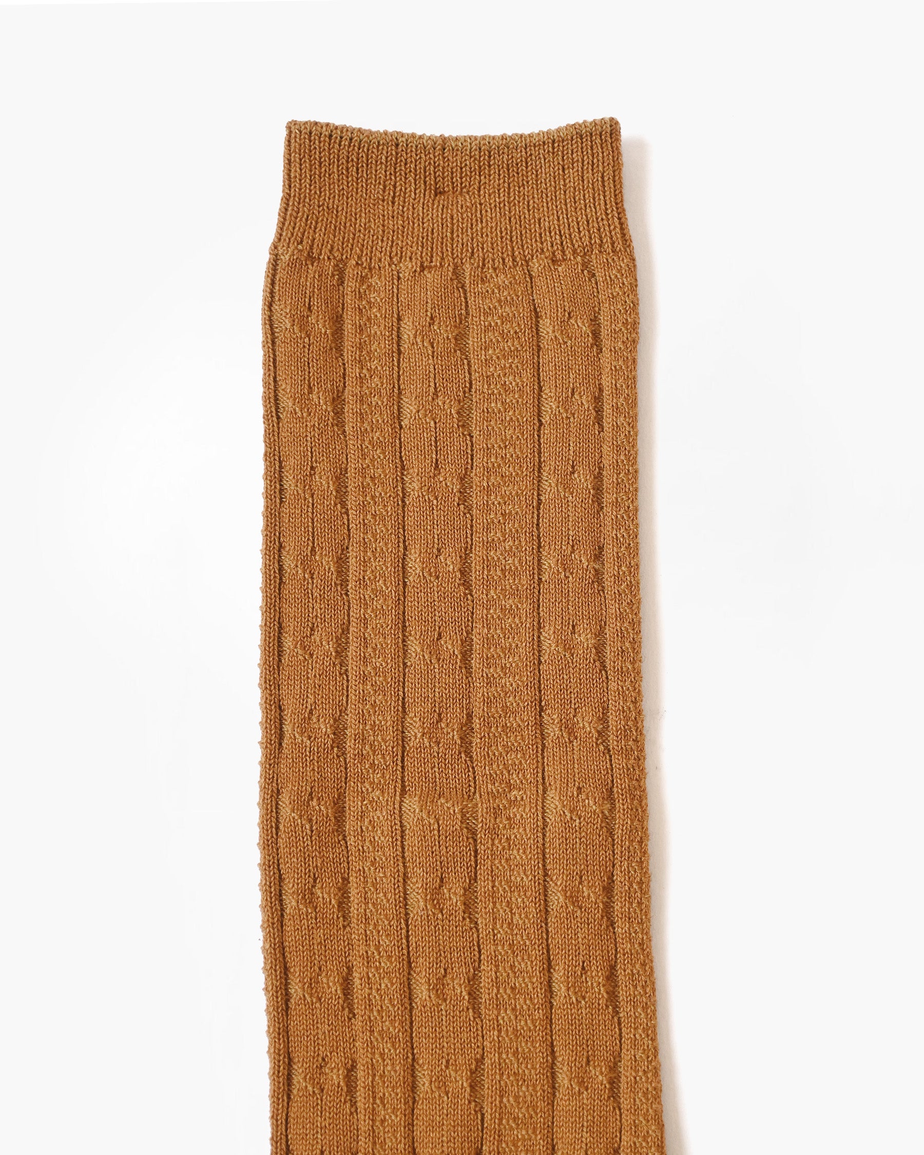 Cable Socks - Mustered