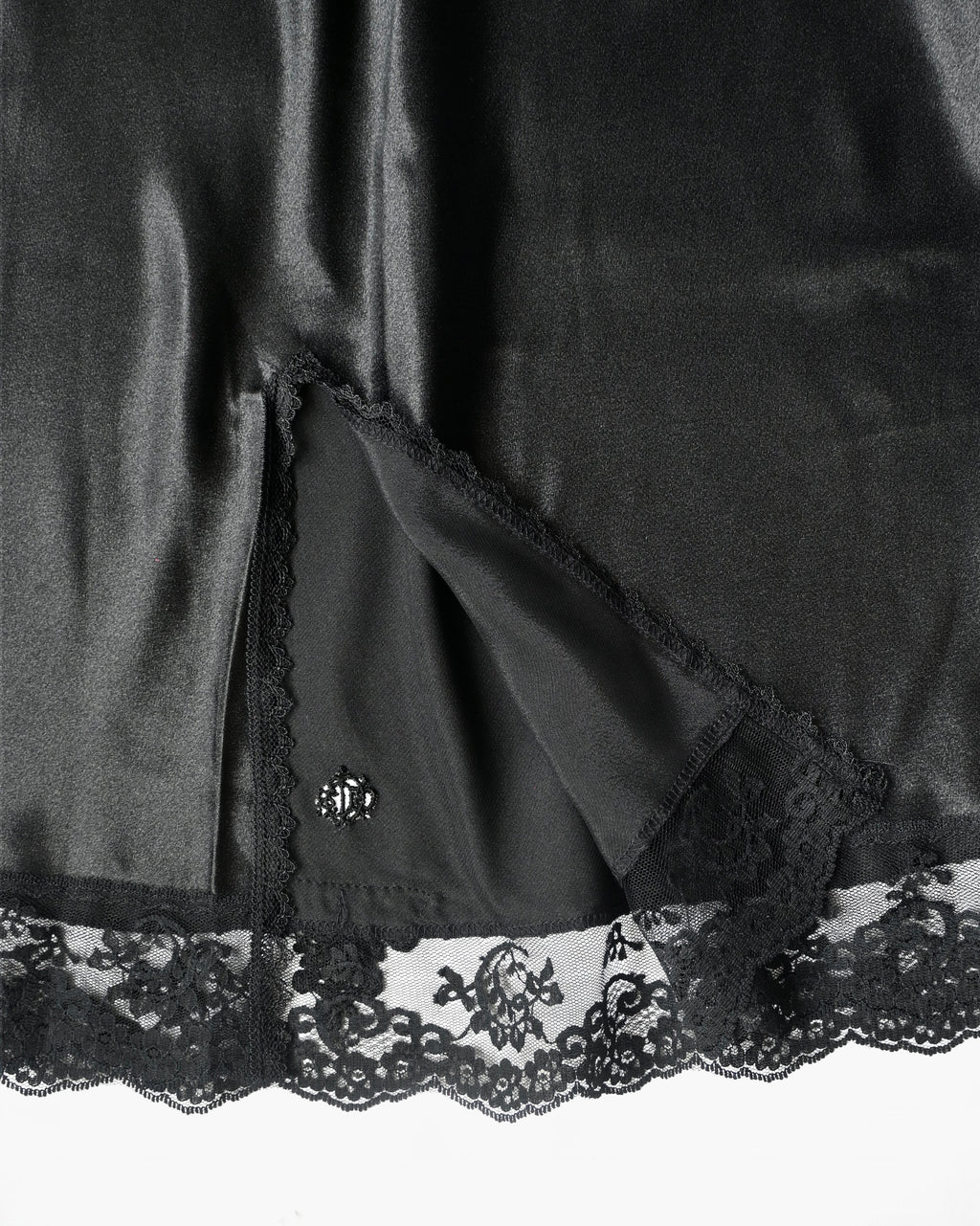 NOS Satin Lace Skirt - Dior
