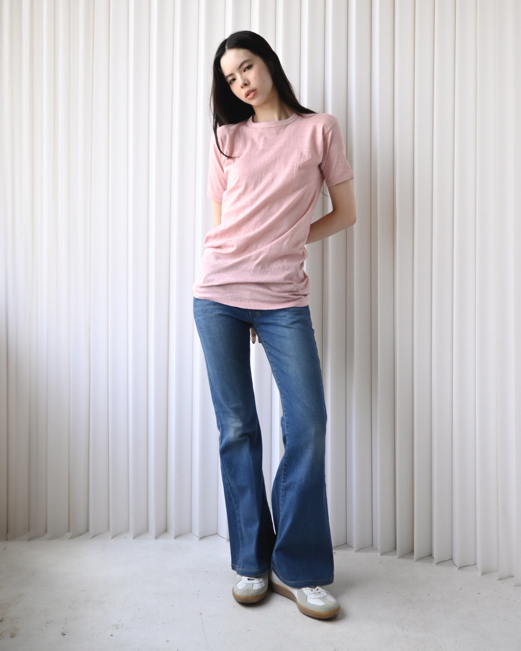Pale Color T-shirt - Pink