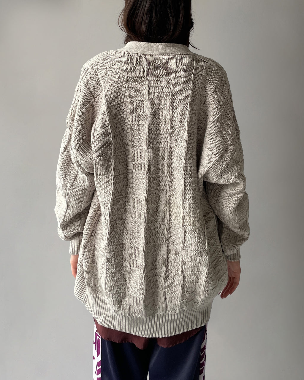 Over Sized Cotton Cardigan