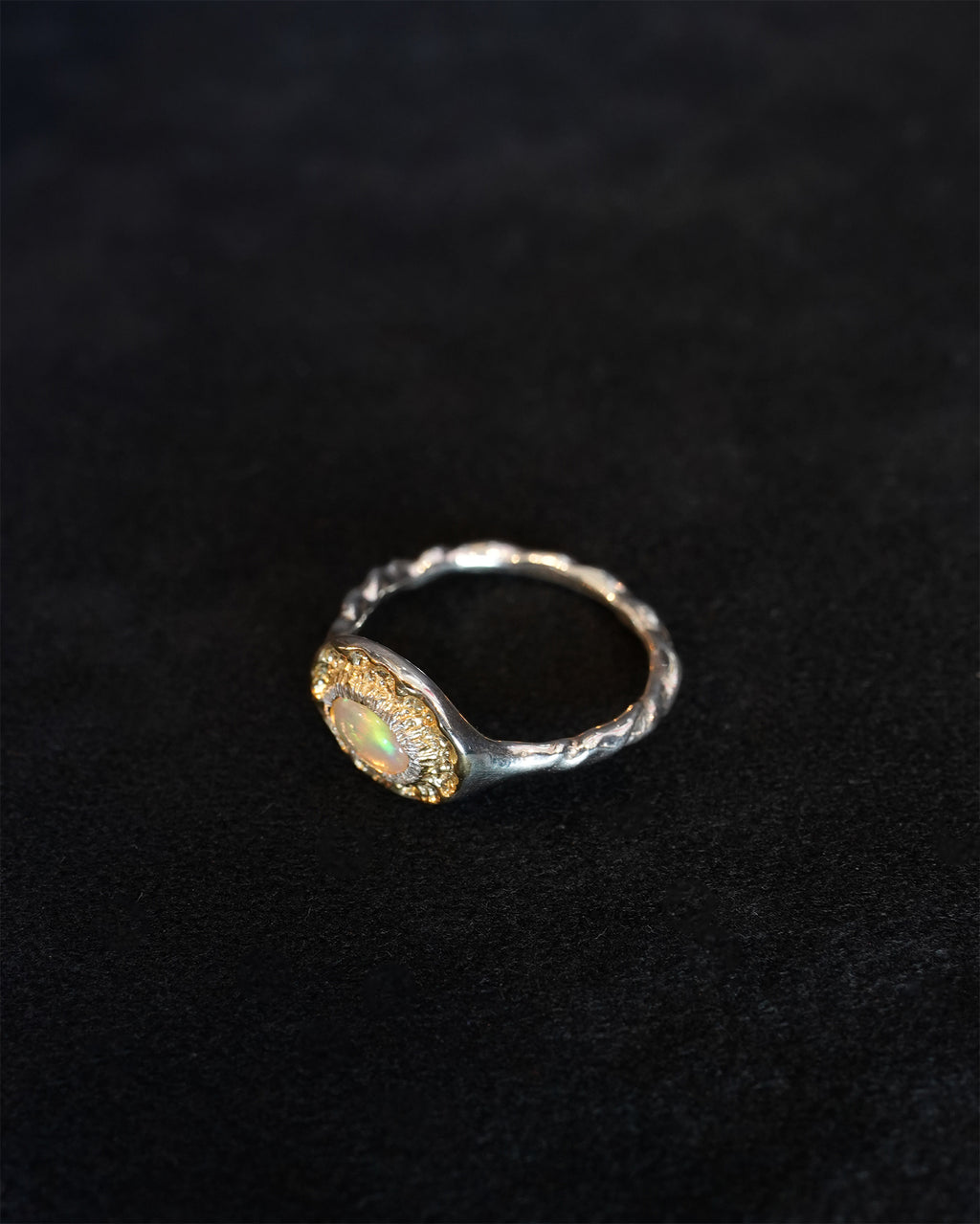 "Isabella Etou" Opal Oval Ring