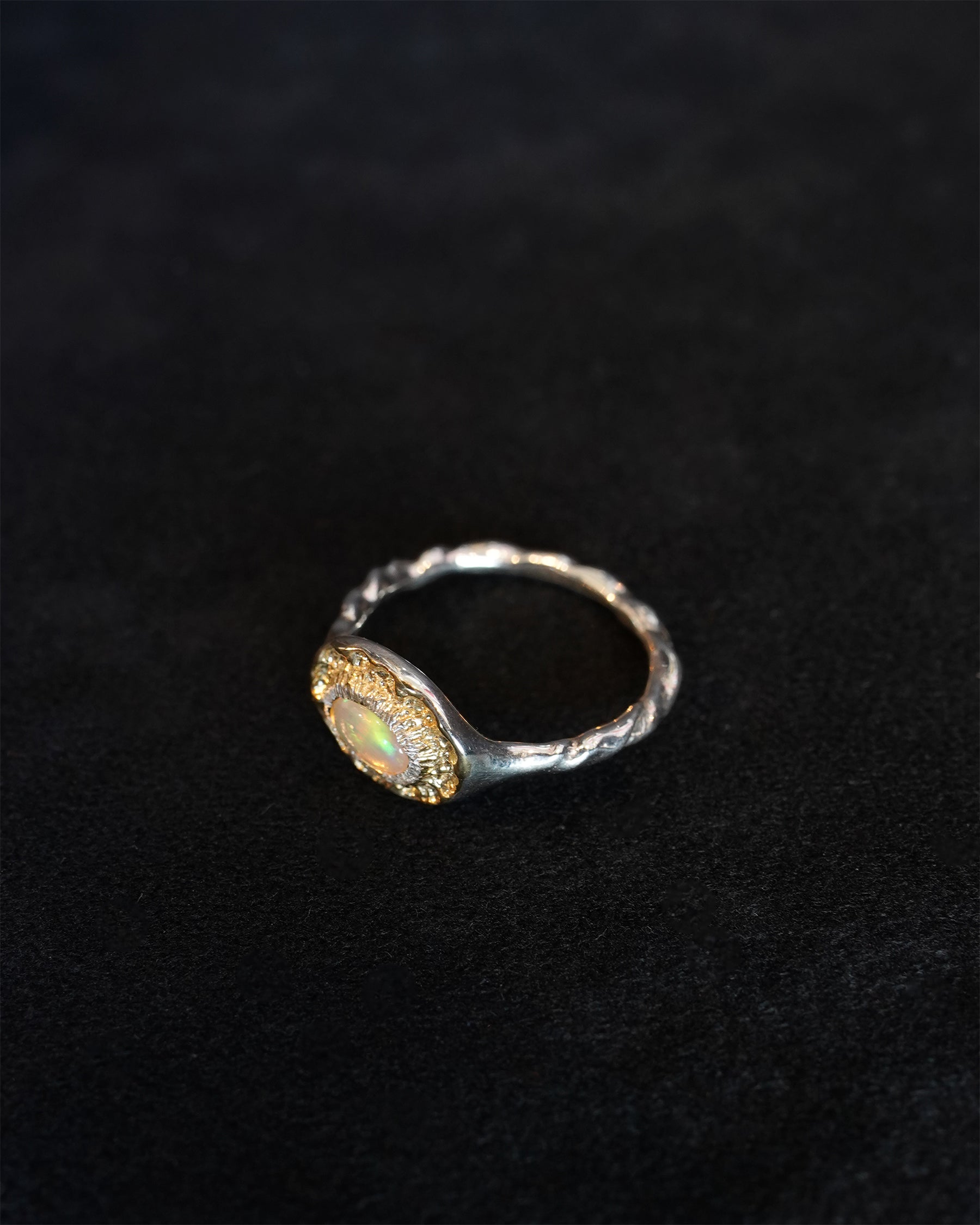 "Isabella Etou" Opal Oval Ring