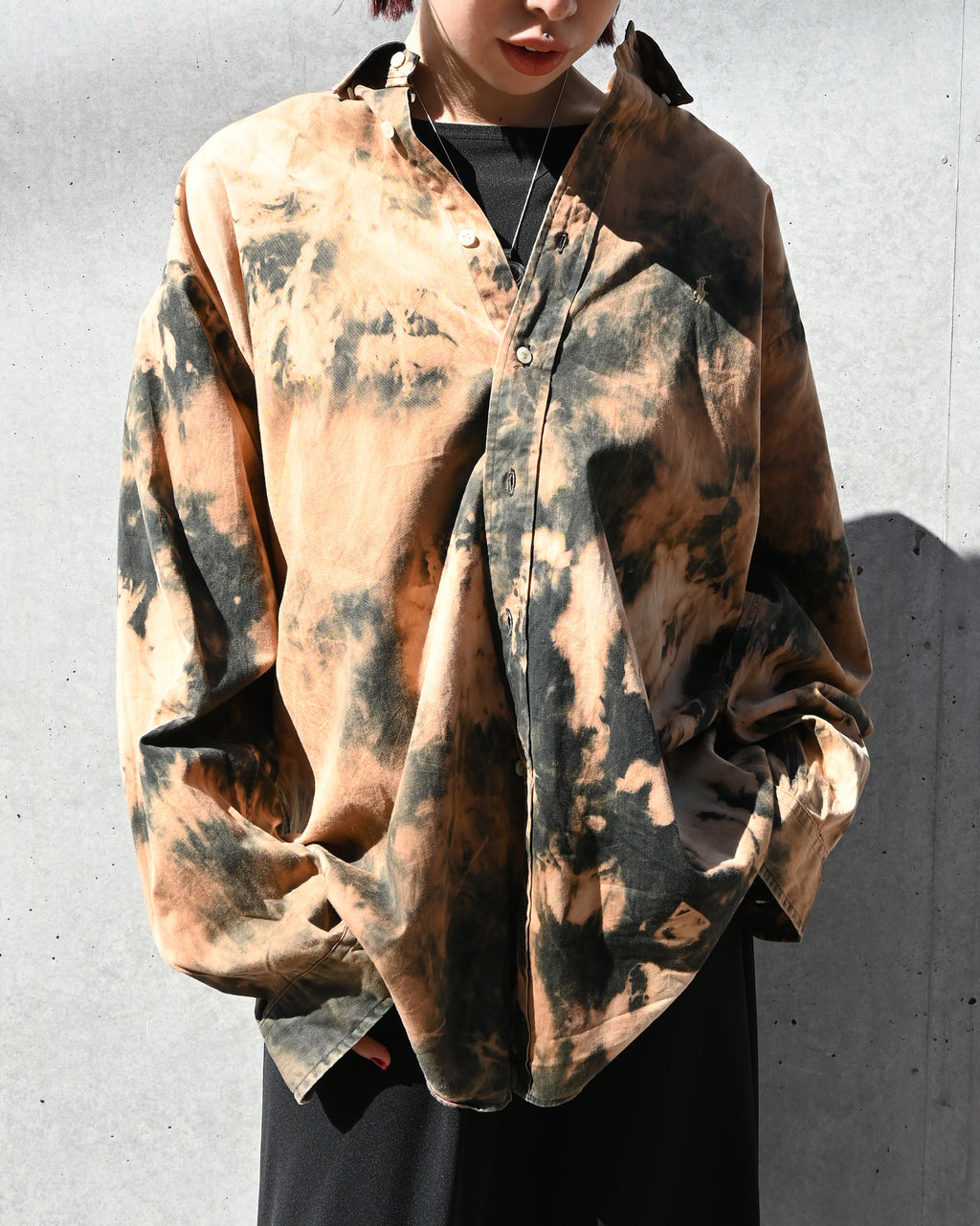 Tie Dyed Cotton Shirt - Ralph Lauren