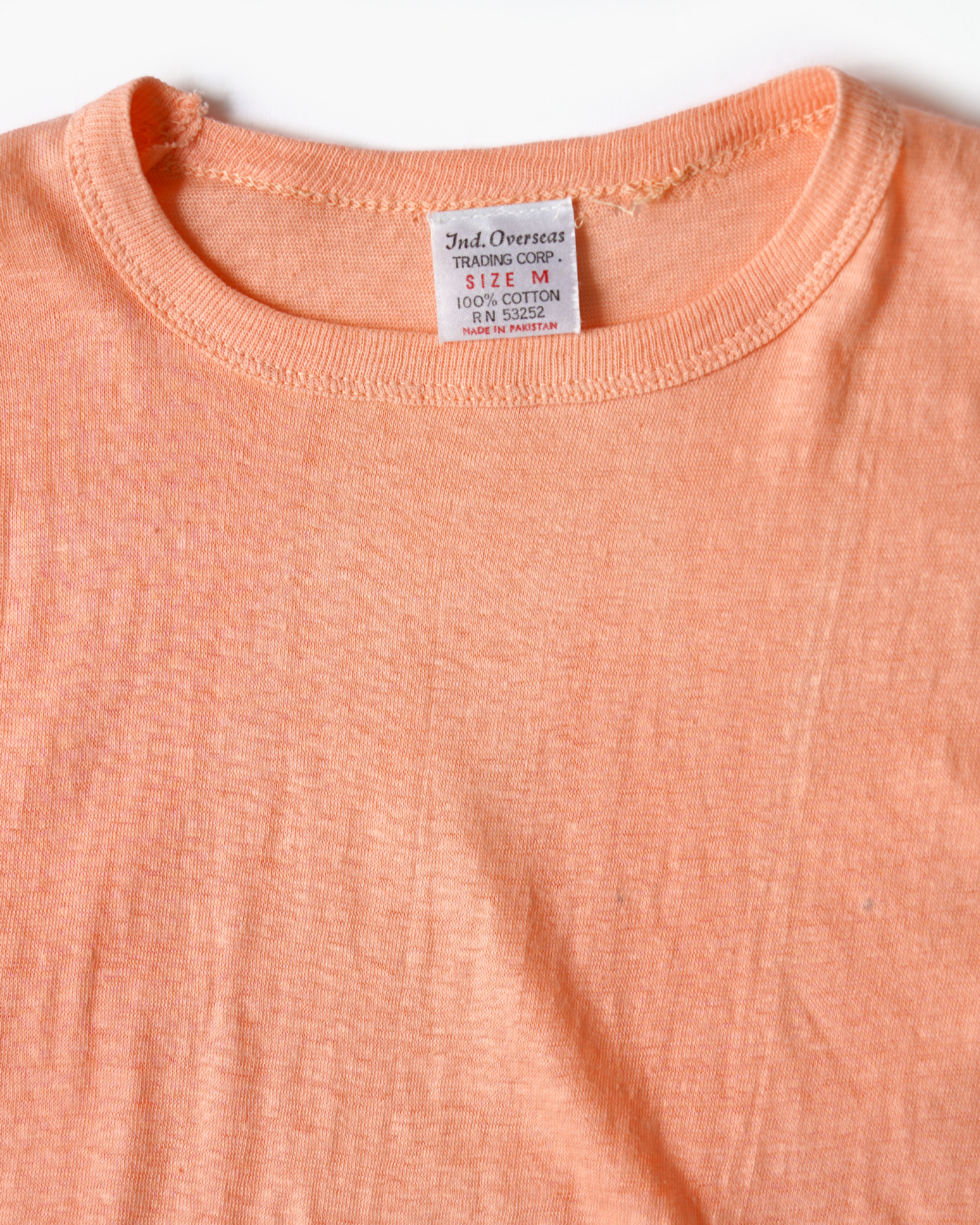 Cropped Pale Color T-Shirt