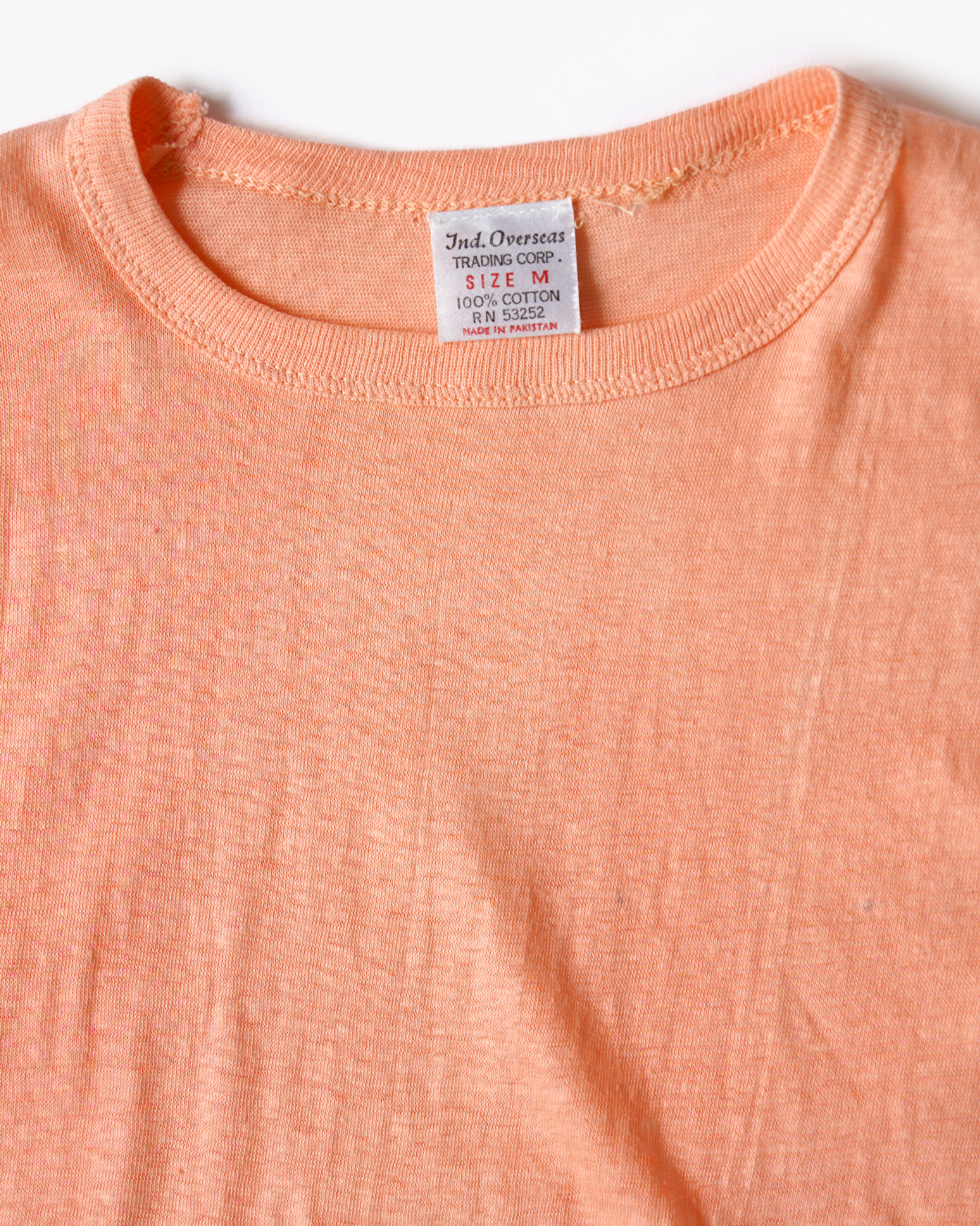 Cropped Pale Color T-Shirt