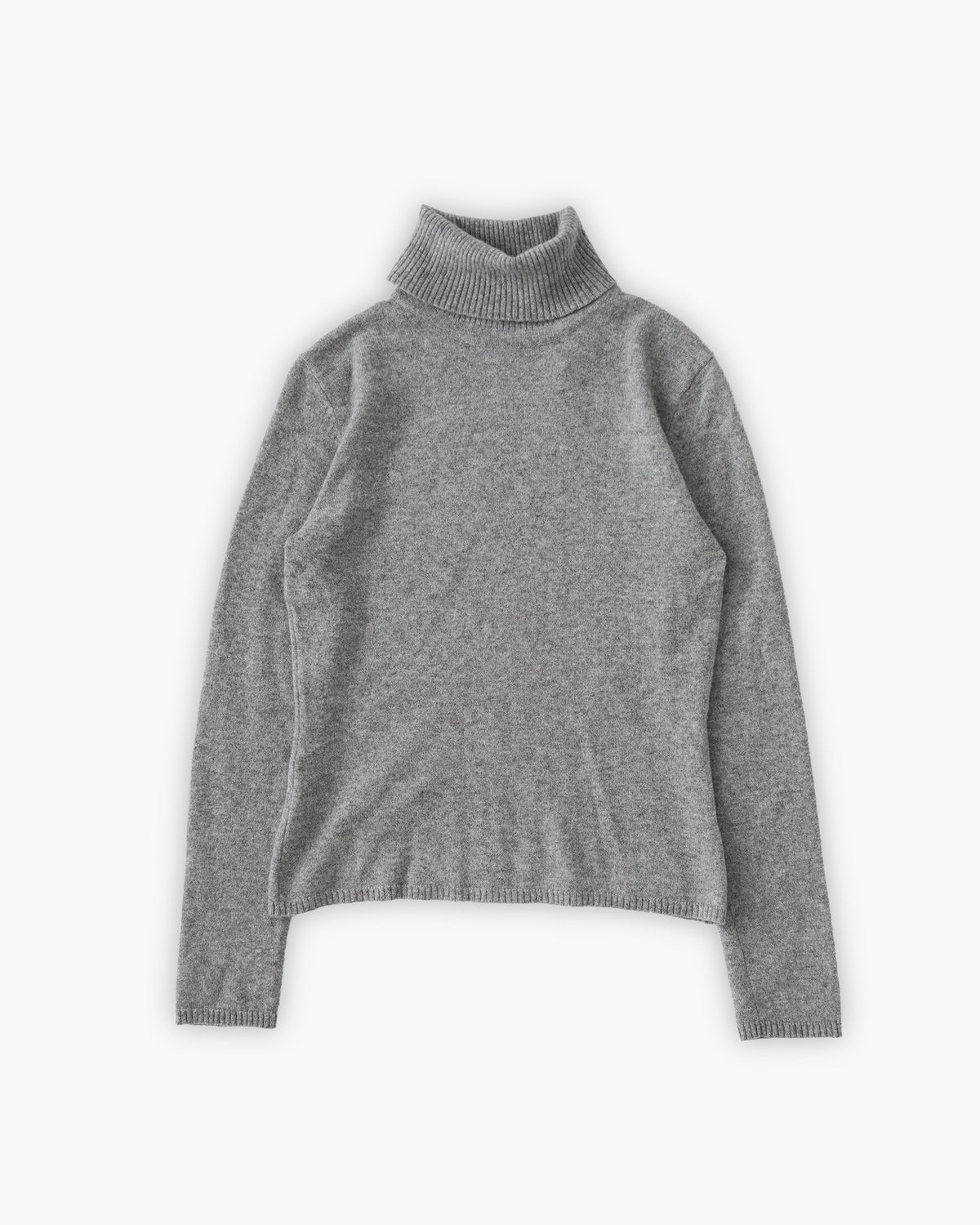 Cashmere Turtleneck Knit Sweater