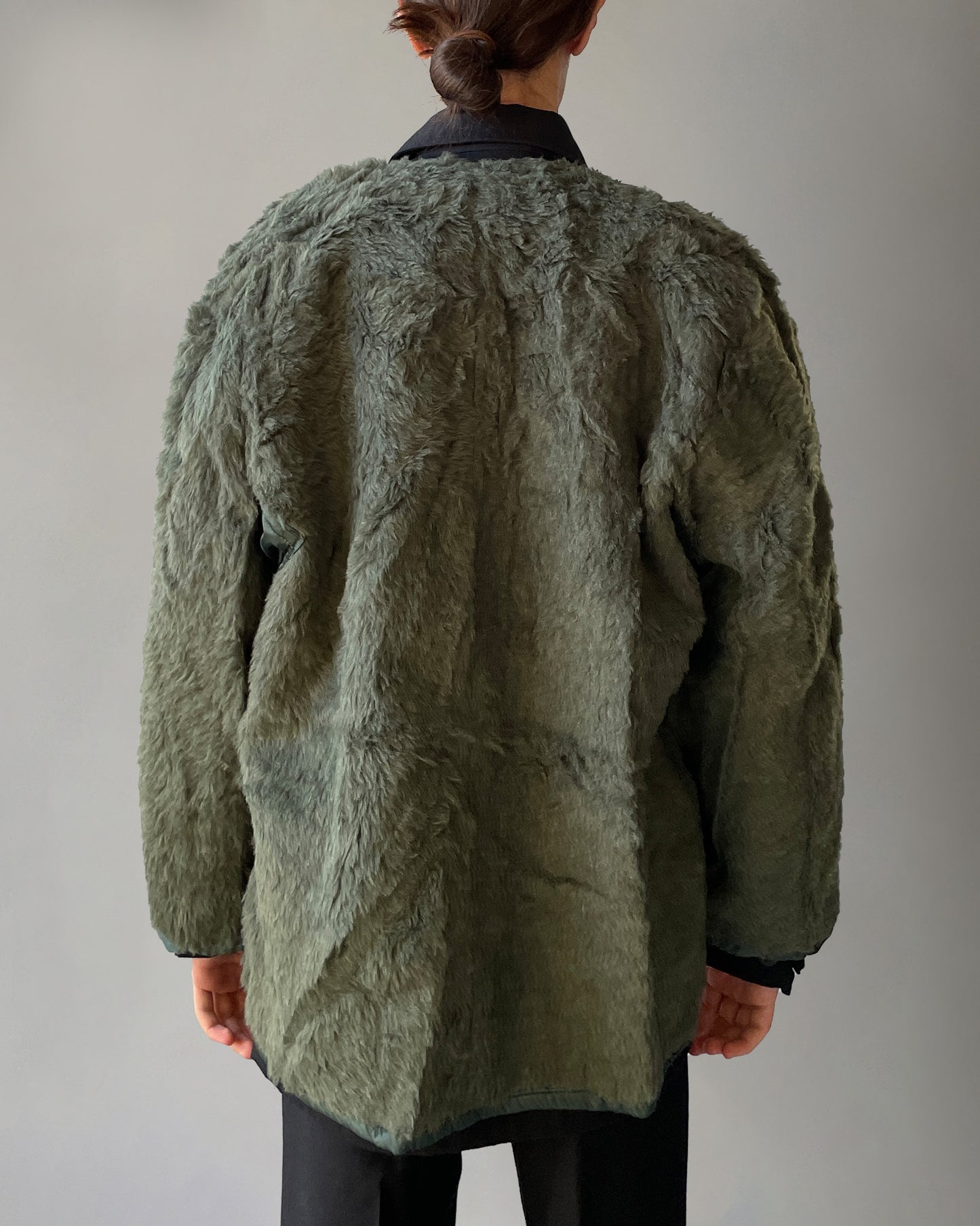 80's Lining w/Fur Made in Greece