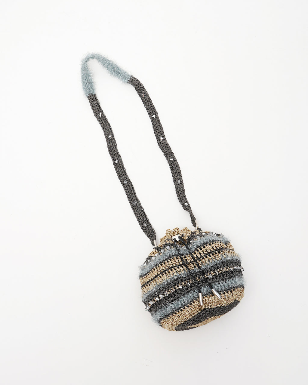 [CMM] Hand Crochet Bag w/Bijou #8