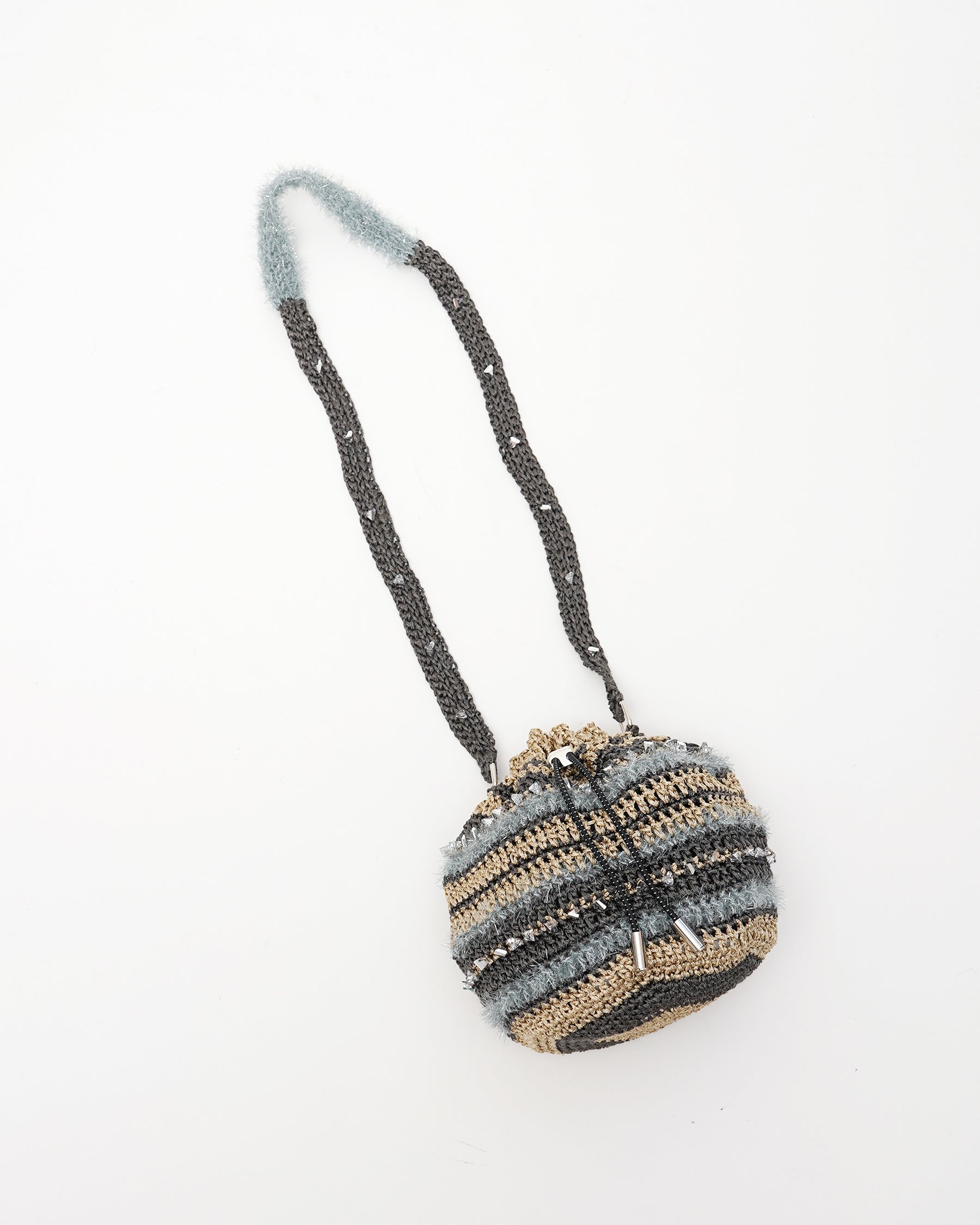 [CMM] Hand Crochet Bag w/Bijou #8