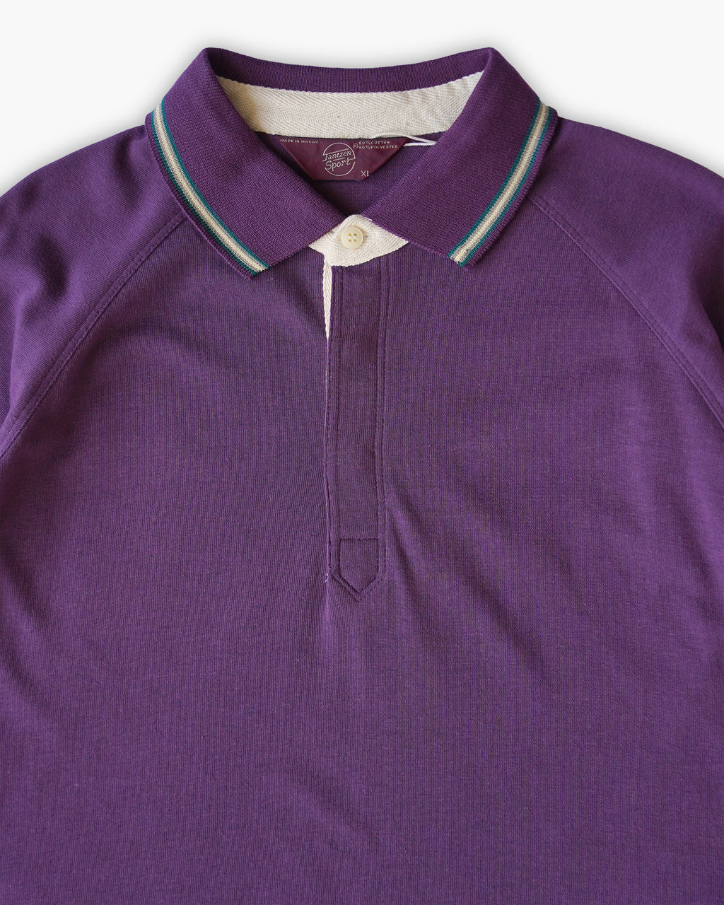 80's Burgundy S/S Polo