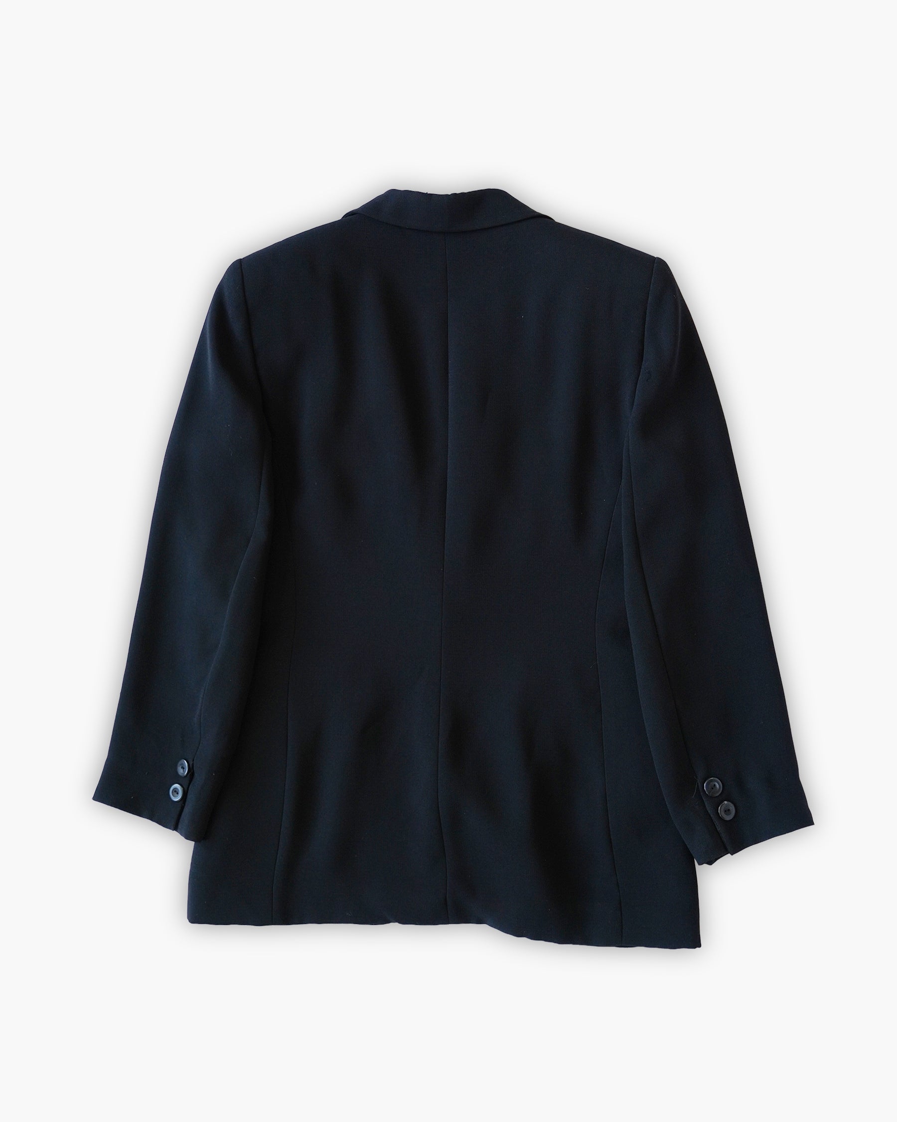 Black Tailored Jacket Made In USA