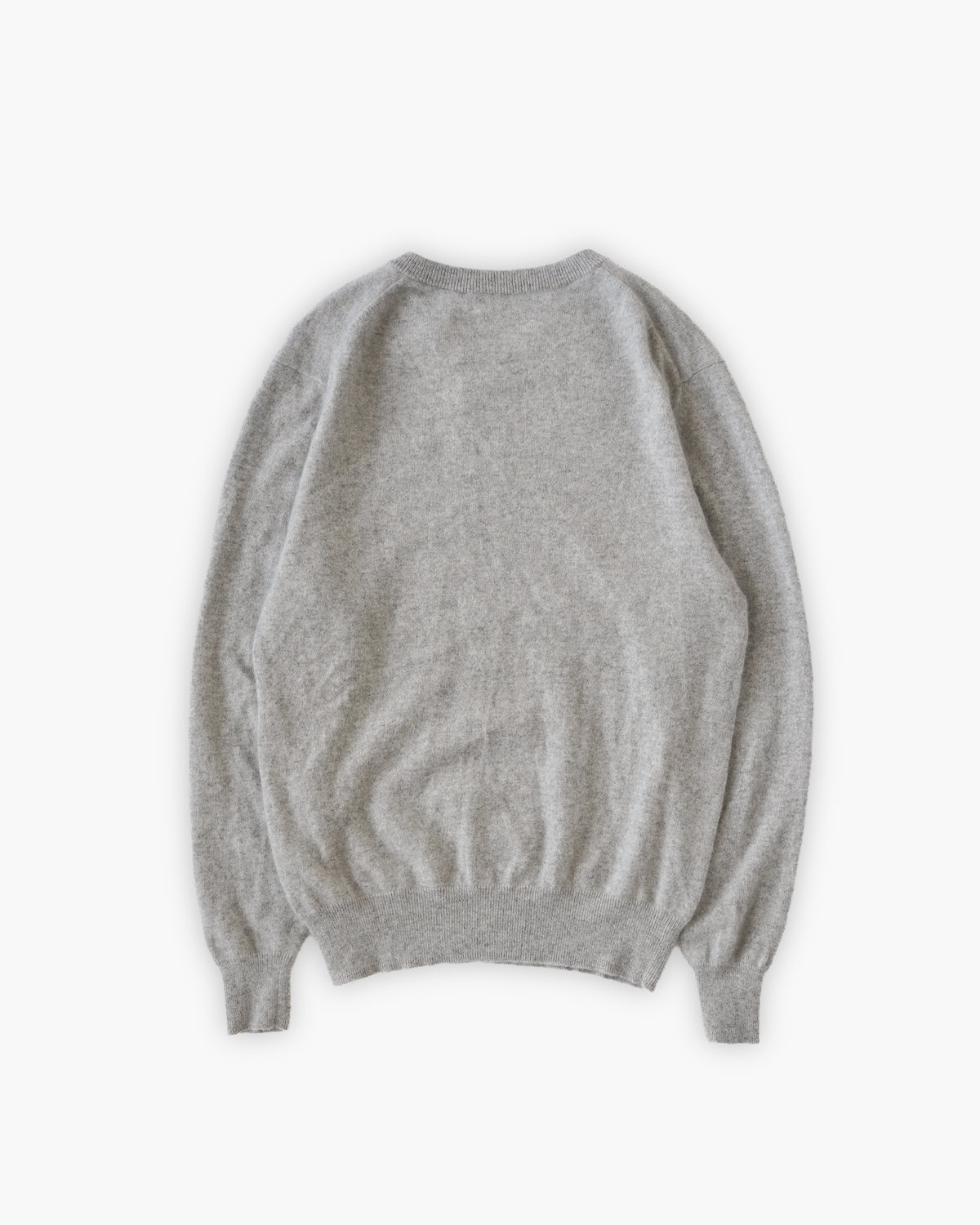 100% Cashmere V-Neck Knit Sweater