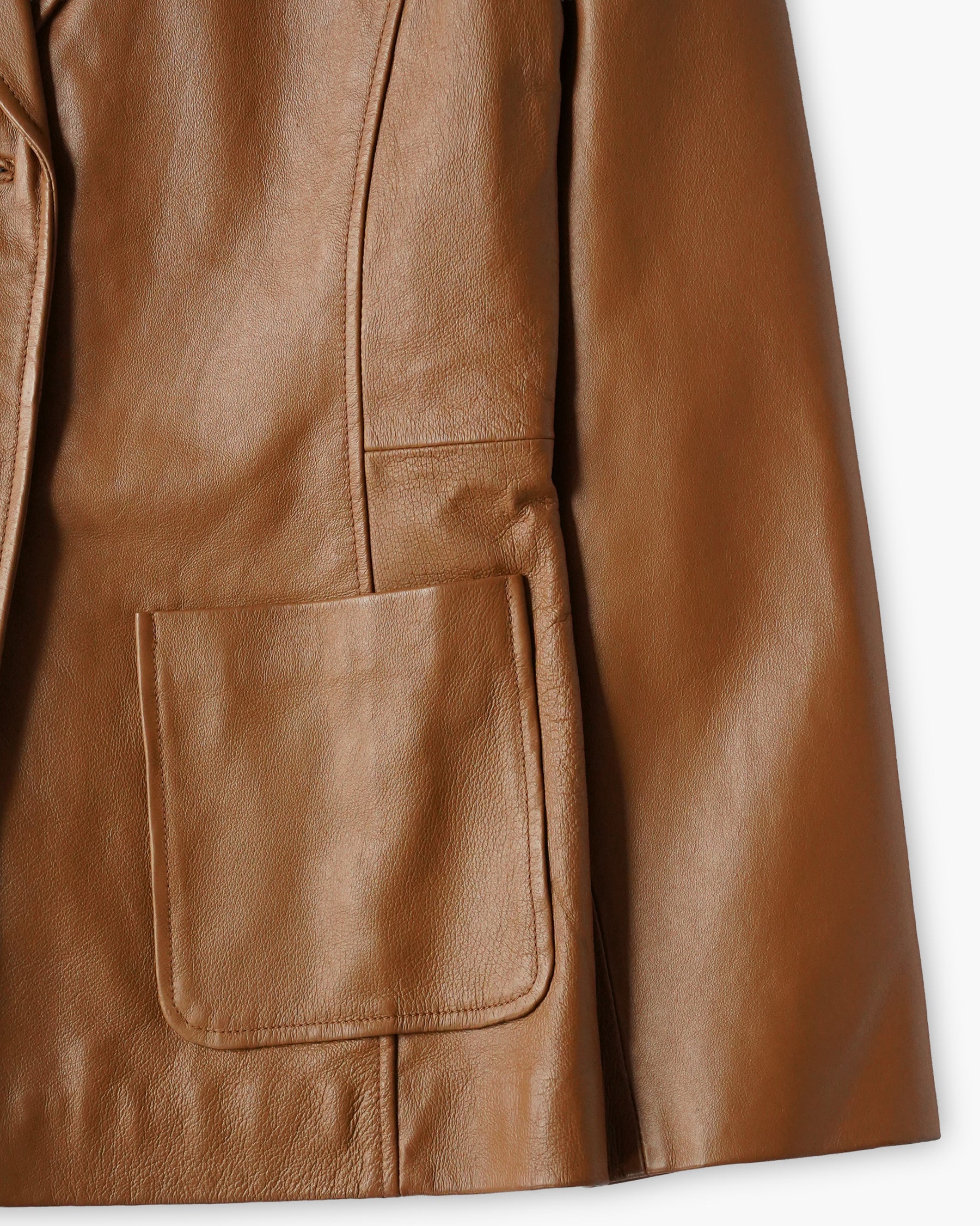 Leather Tailored Jacket