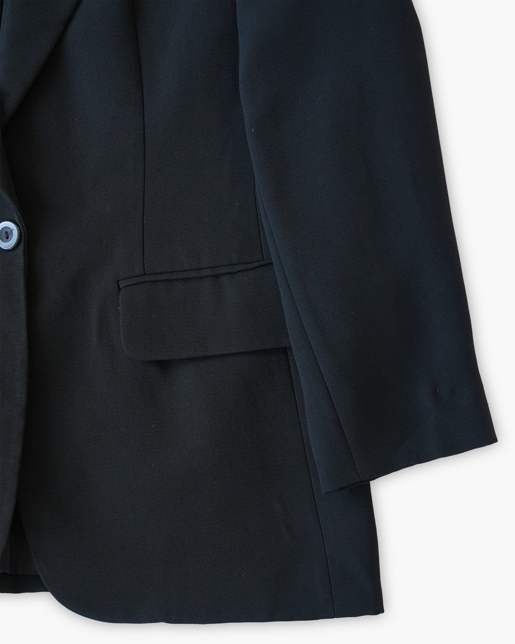 Black Tailored Jacket Made In USA