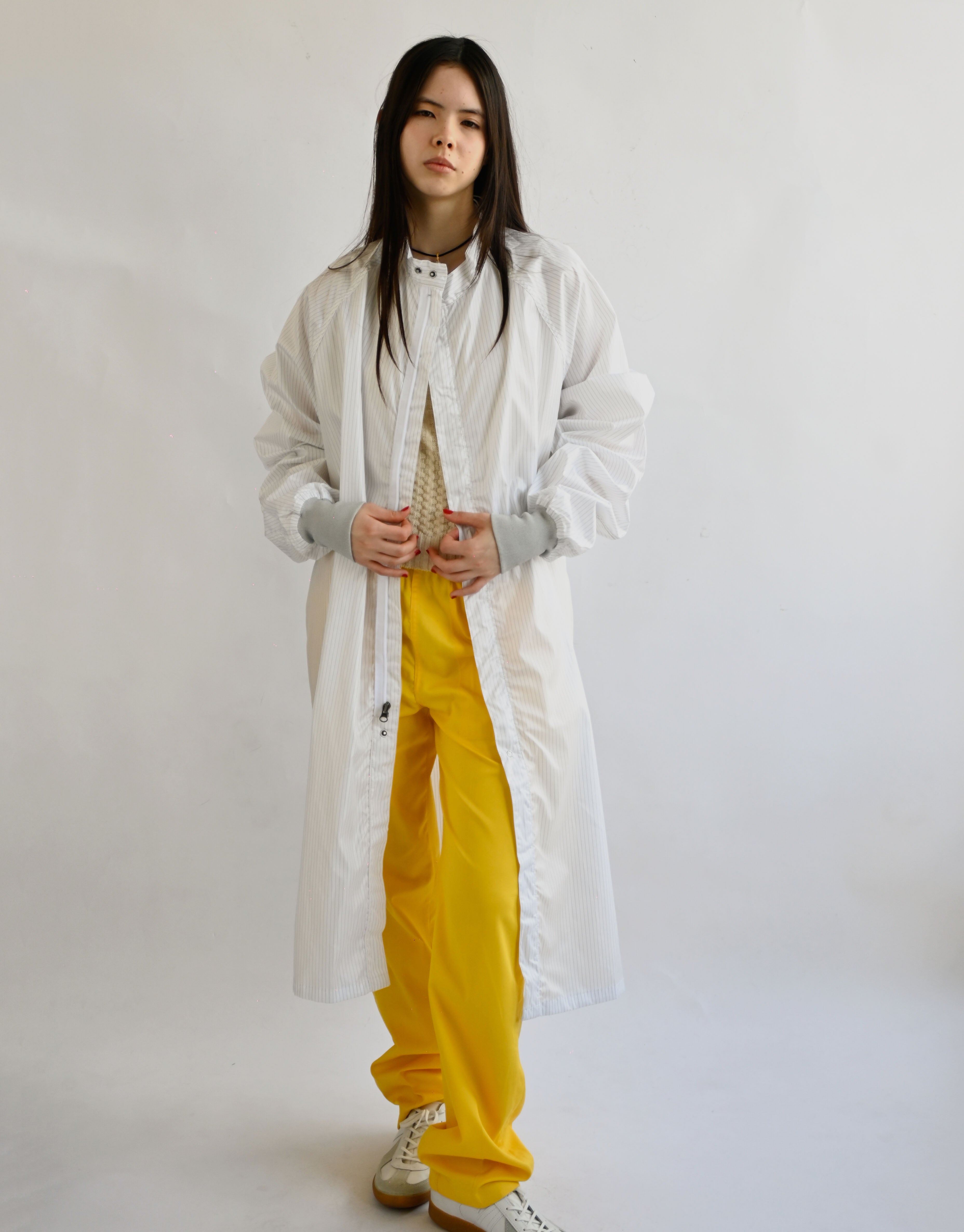 UNIVERSAL RIp-Stop Rain Coat - Striped