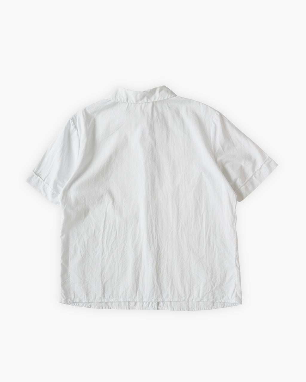 Classic Round Collar S/S Shirt