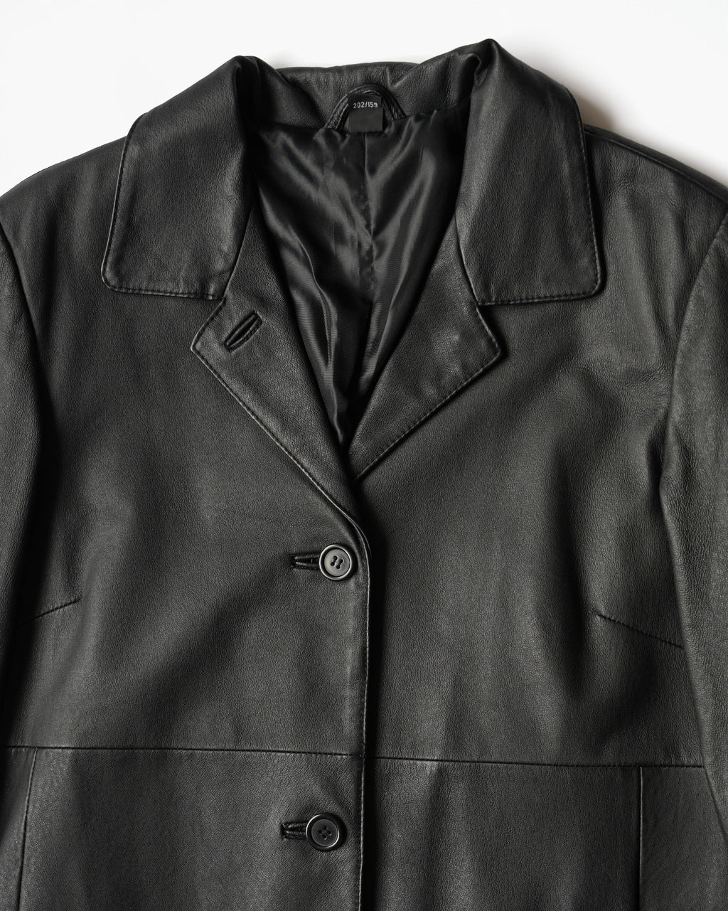 1980~90's Leather Long Coat