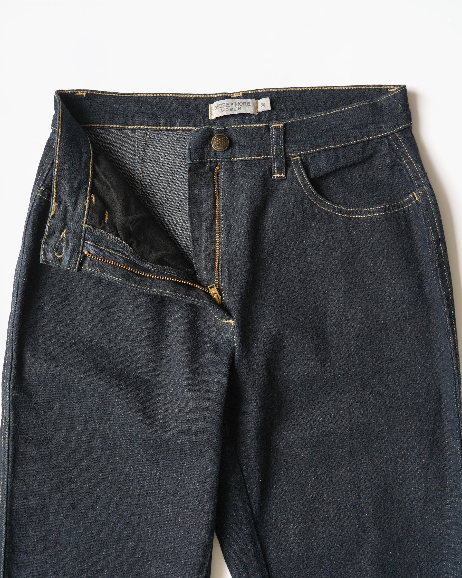 00s Faux Fur Denim