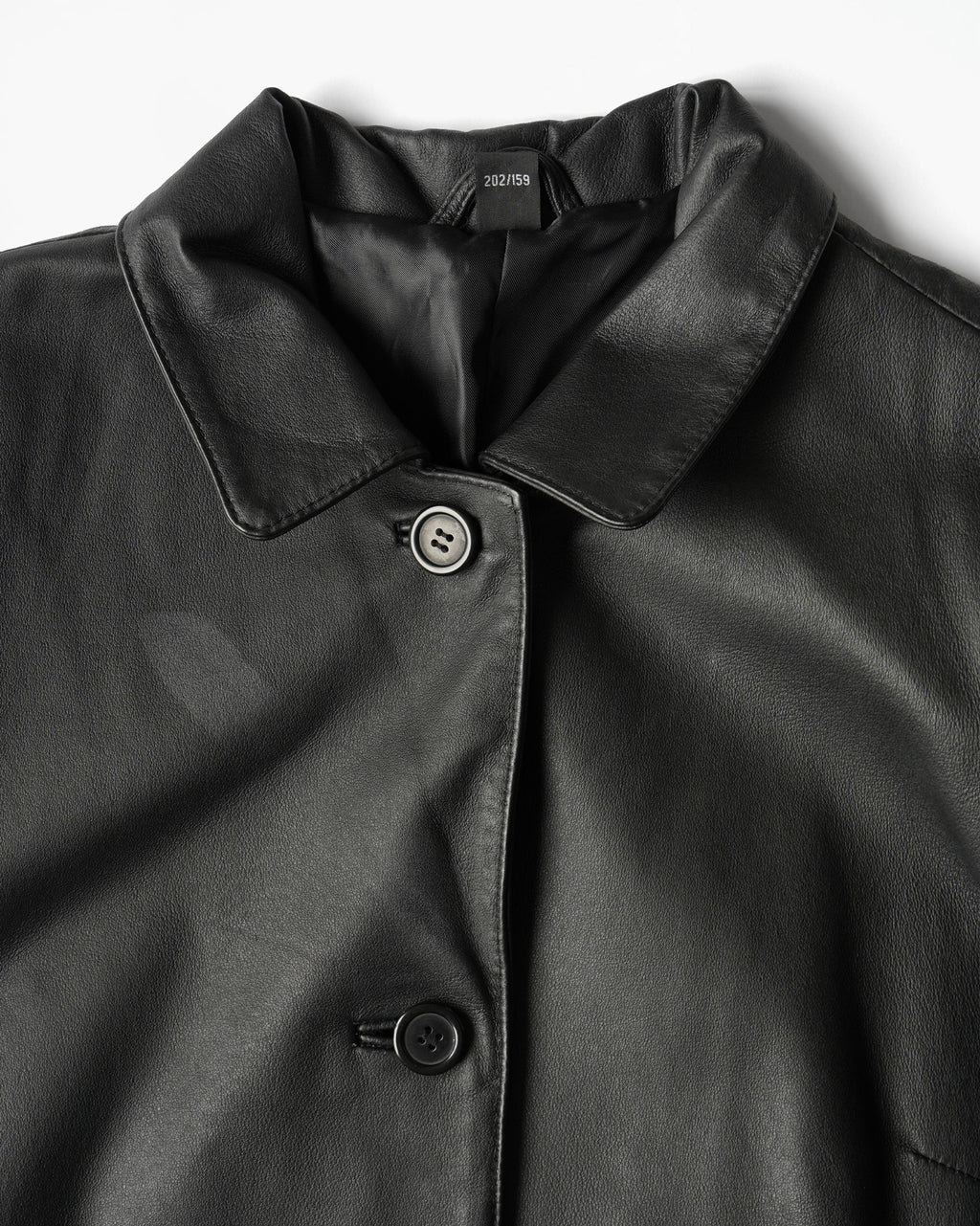1980~90's Leather Long Coat