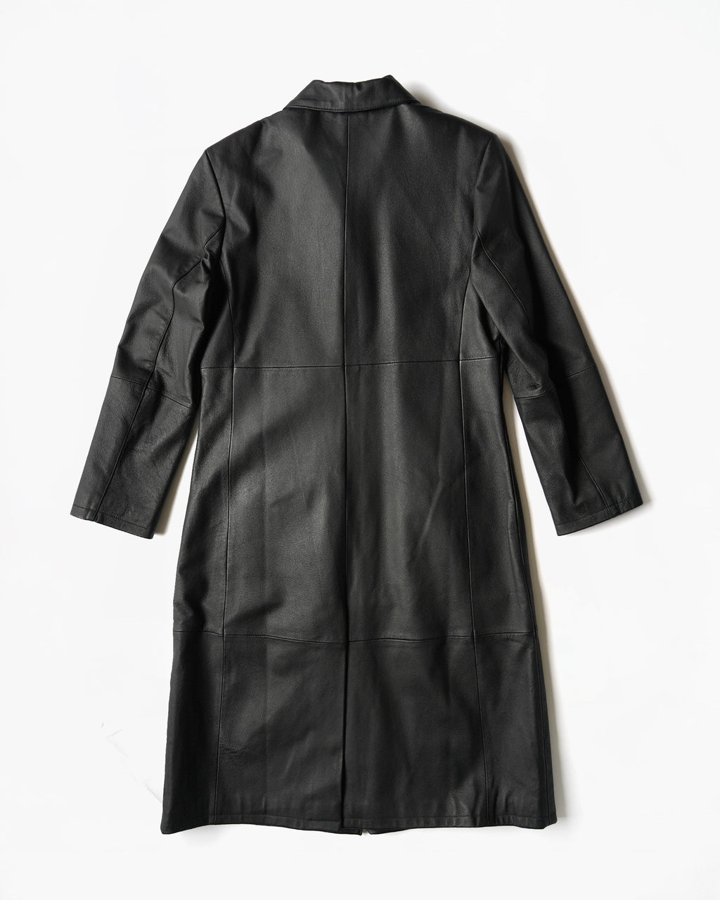 1980~90's Leather Long Coat