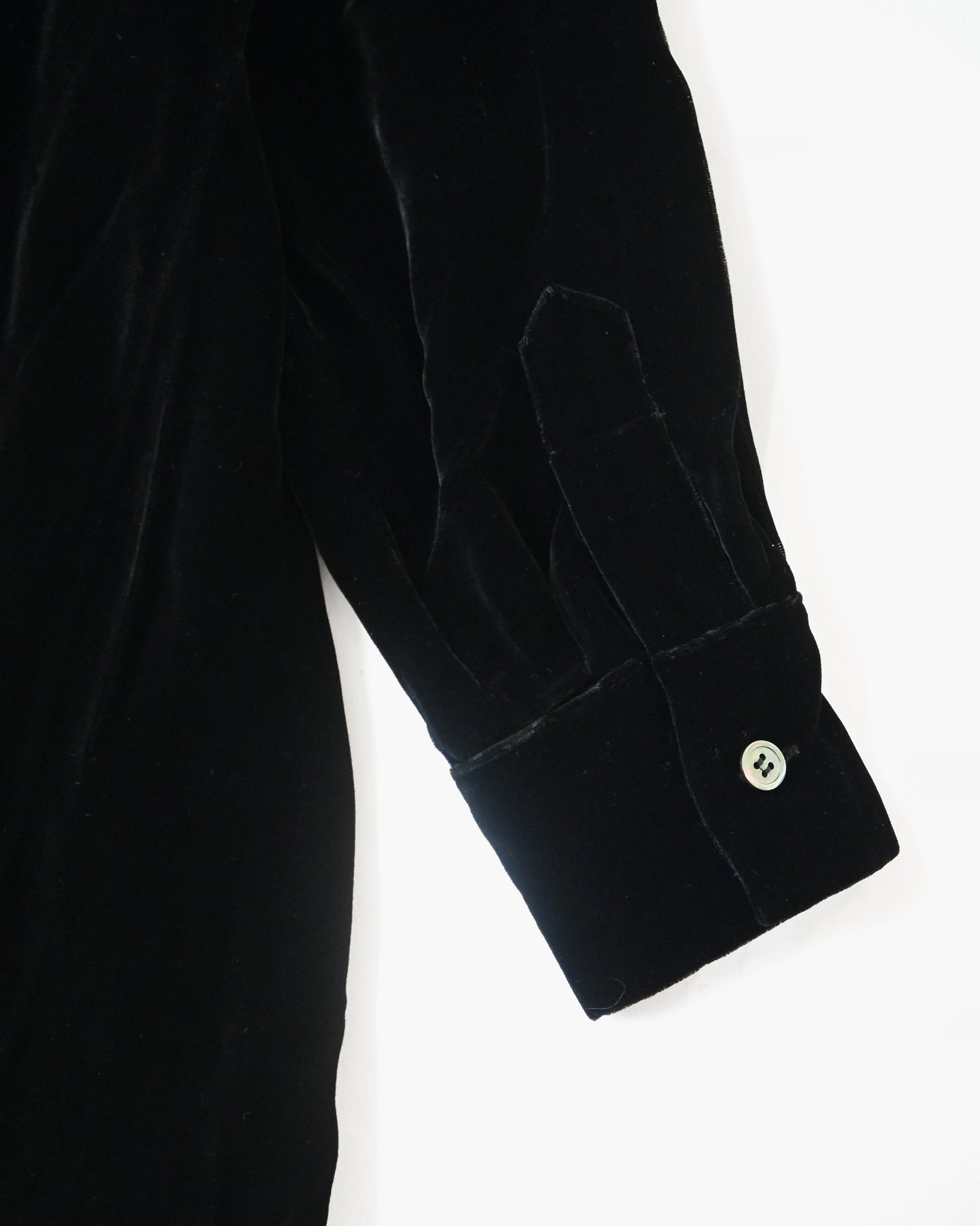 Velour Shirt - Black