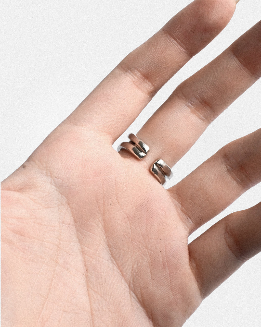 Chunky Chain Link Band Ring - 9号
