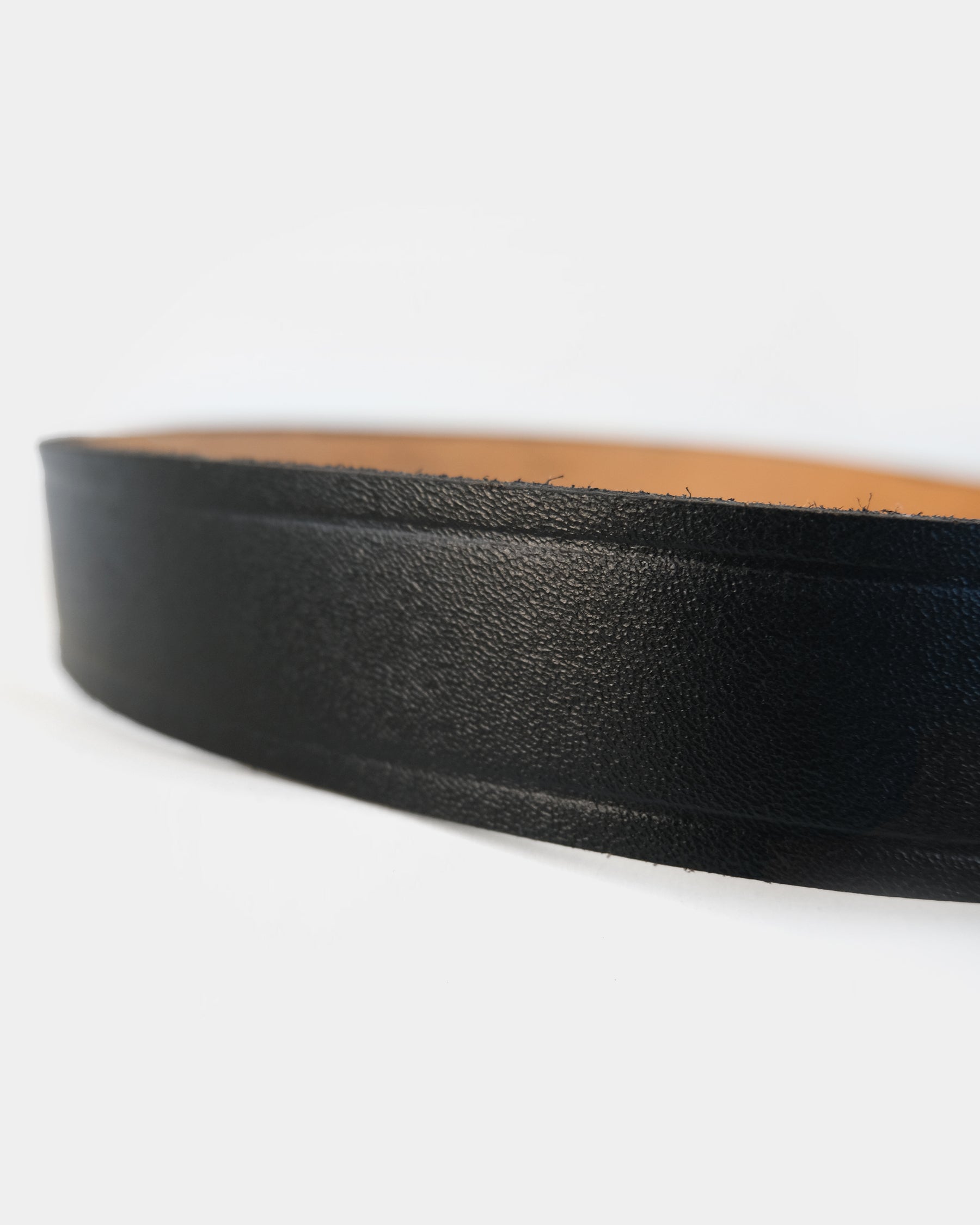 German Army Black Leather Belt