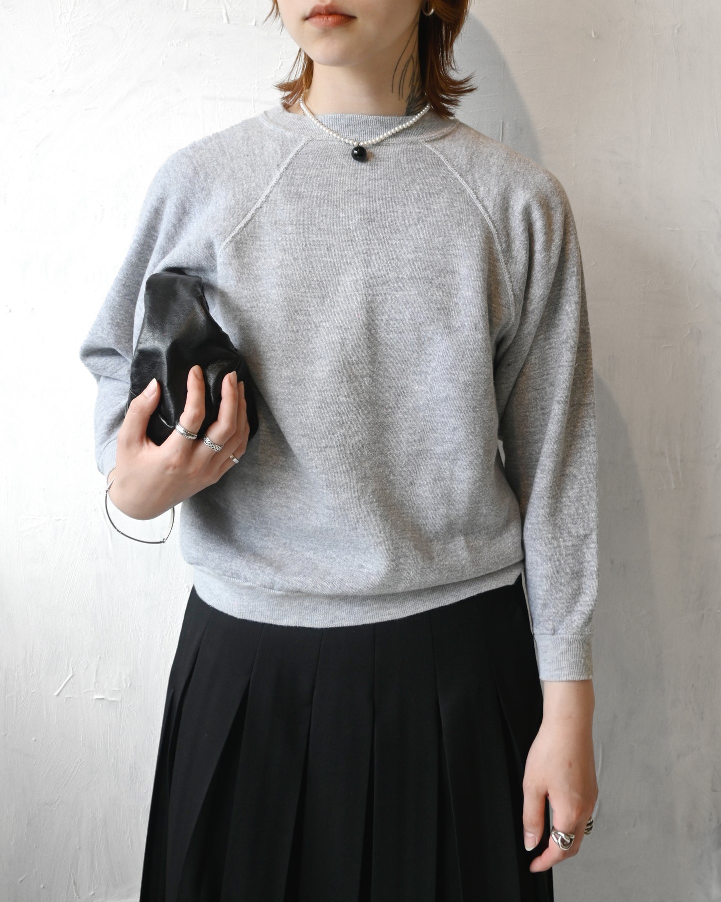 Plain Sweatshirt Made in USA
