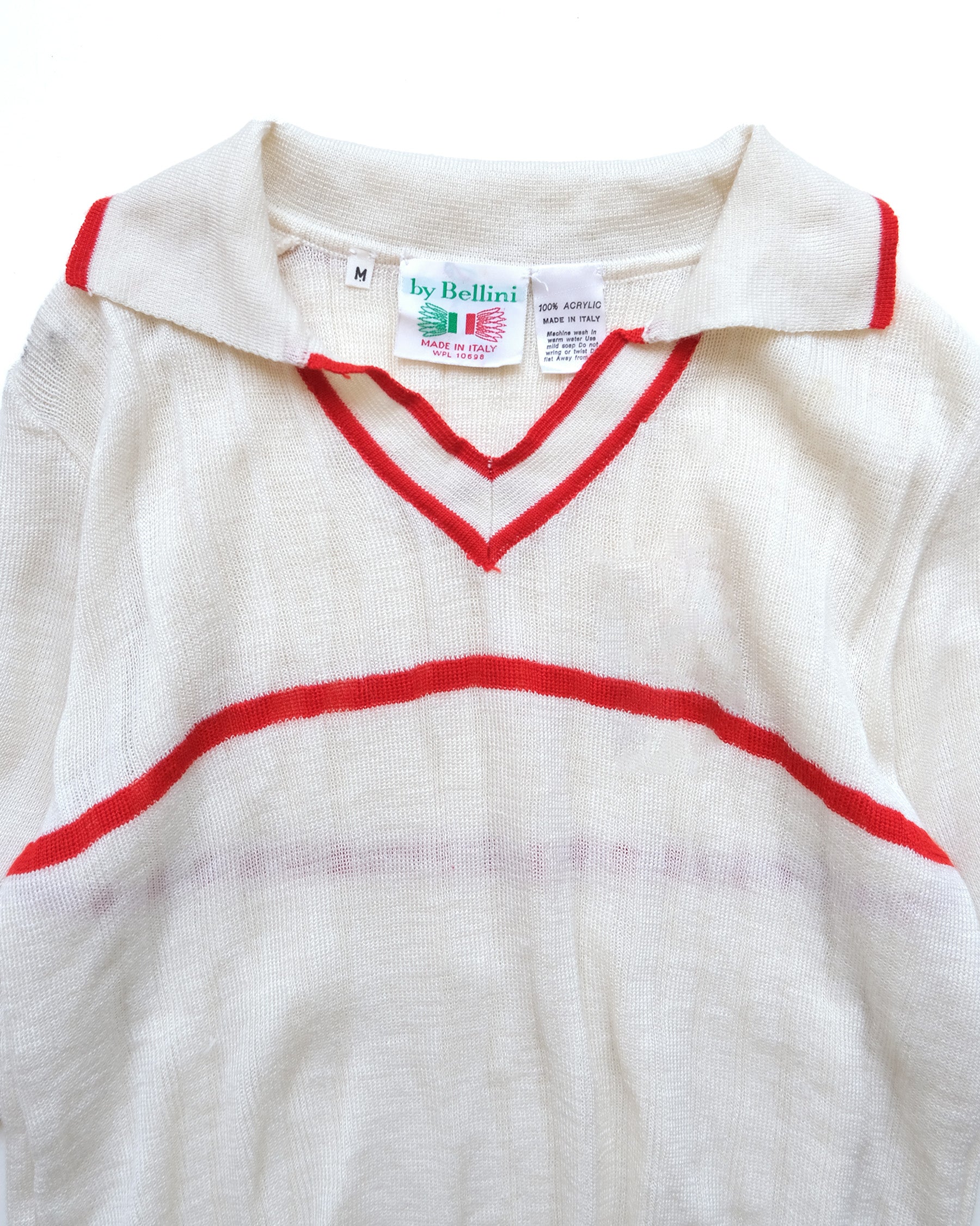 Design Acrylic Knit Polo Made in Italy