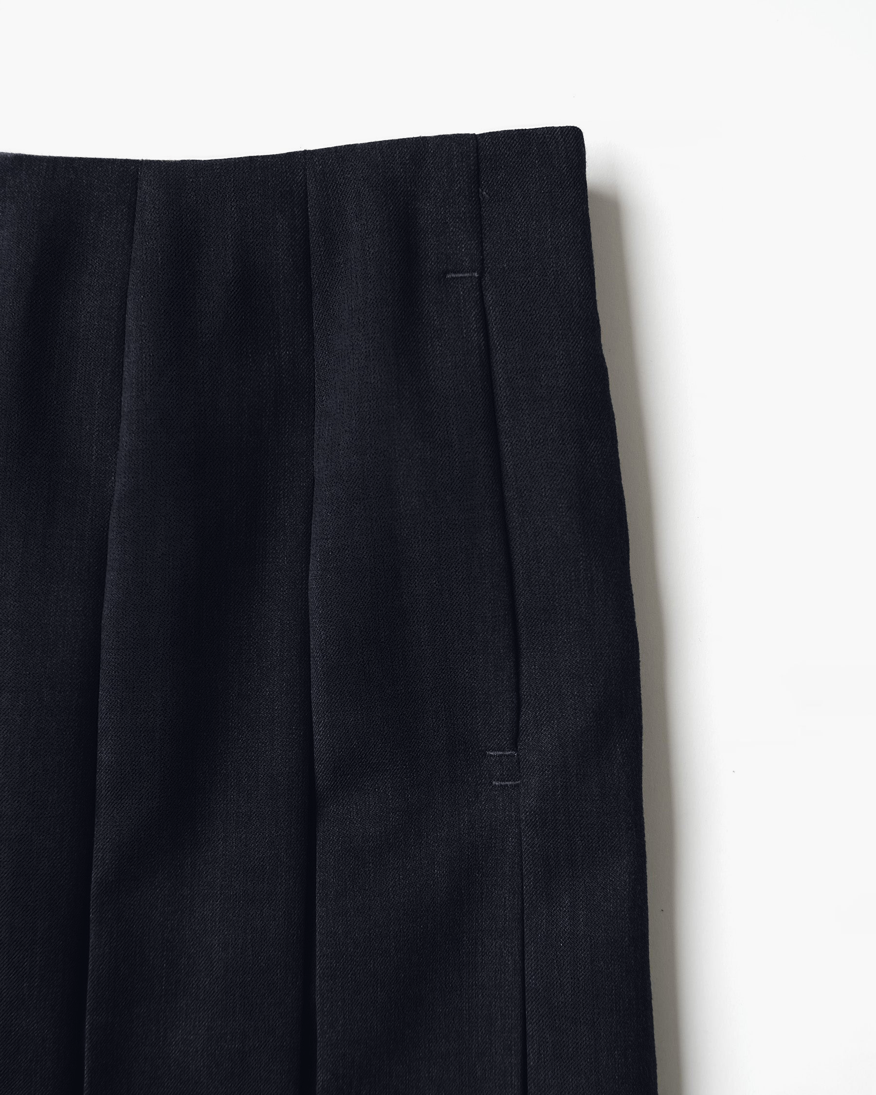 Angels Factory Pleated Skirt by 404 - Dark Navy