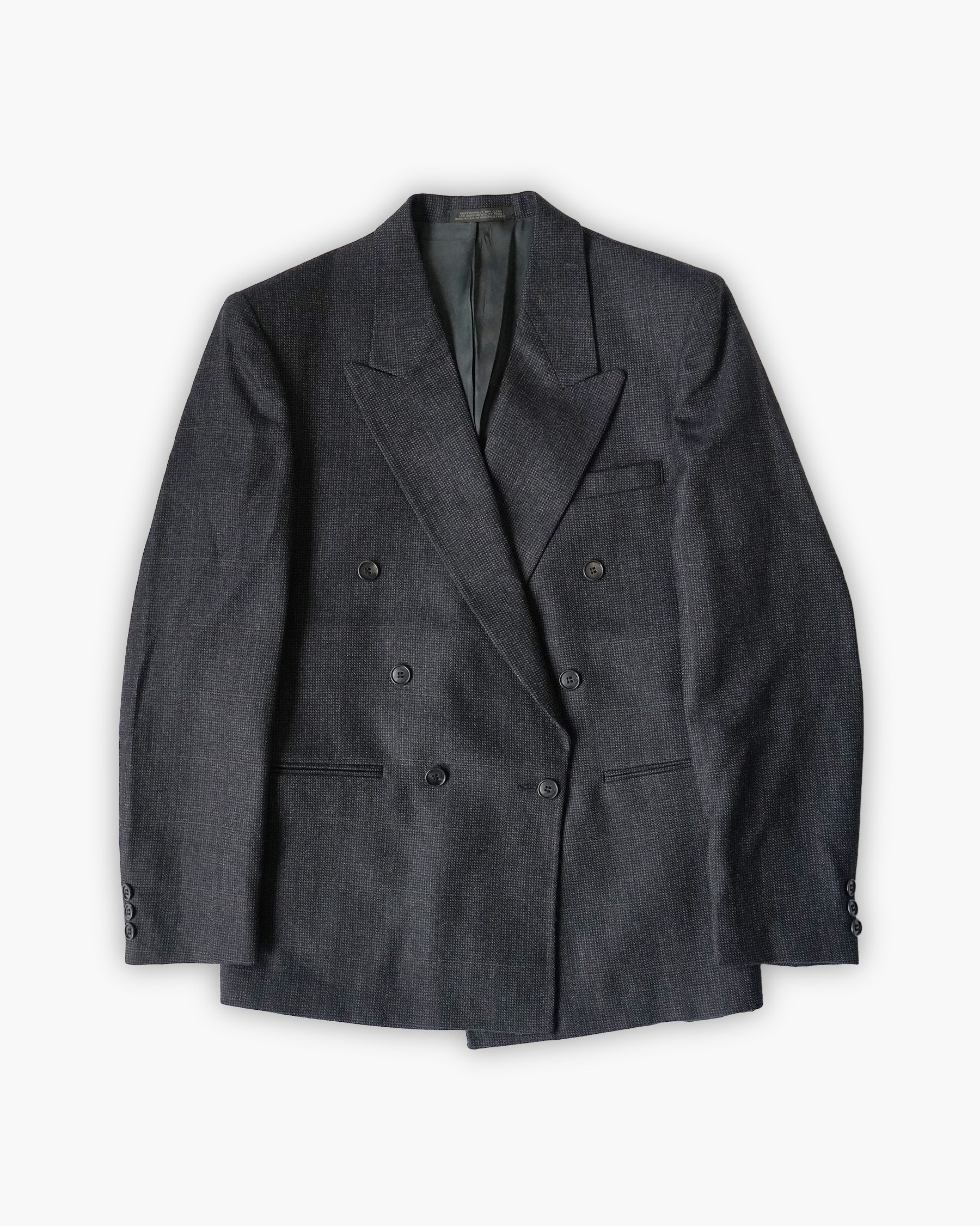 Classic Charcoal Tailored Jacket