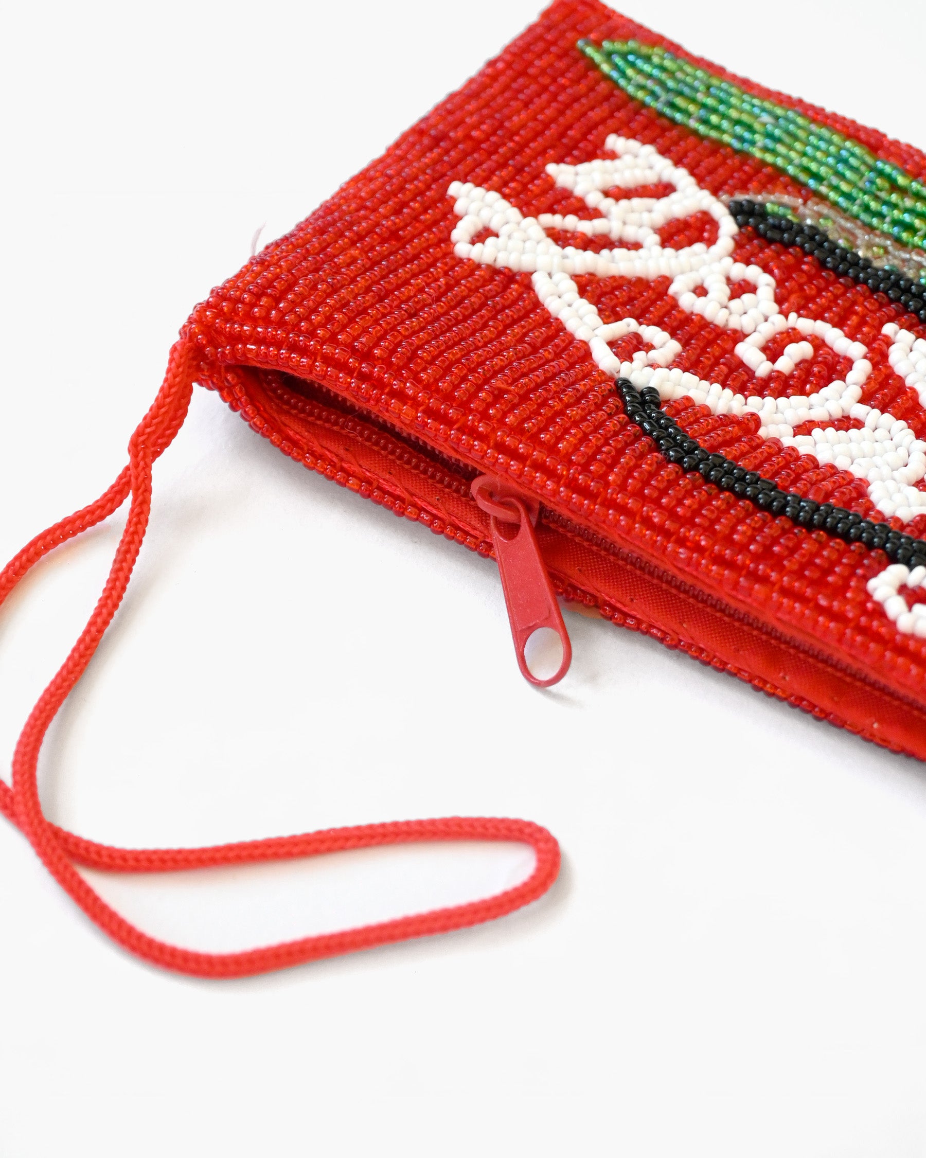 Vintage Beaded Purse - Coca Cola