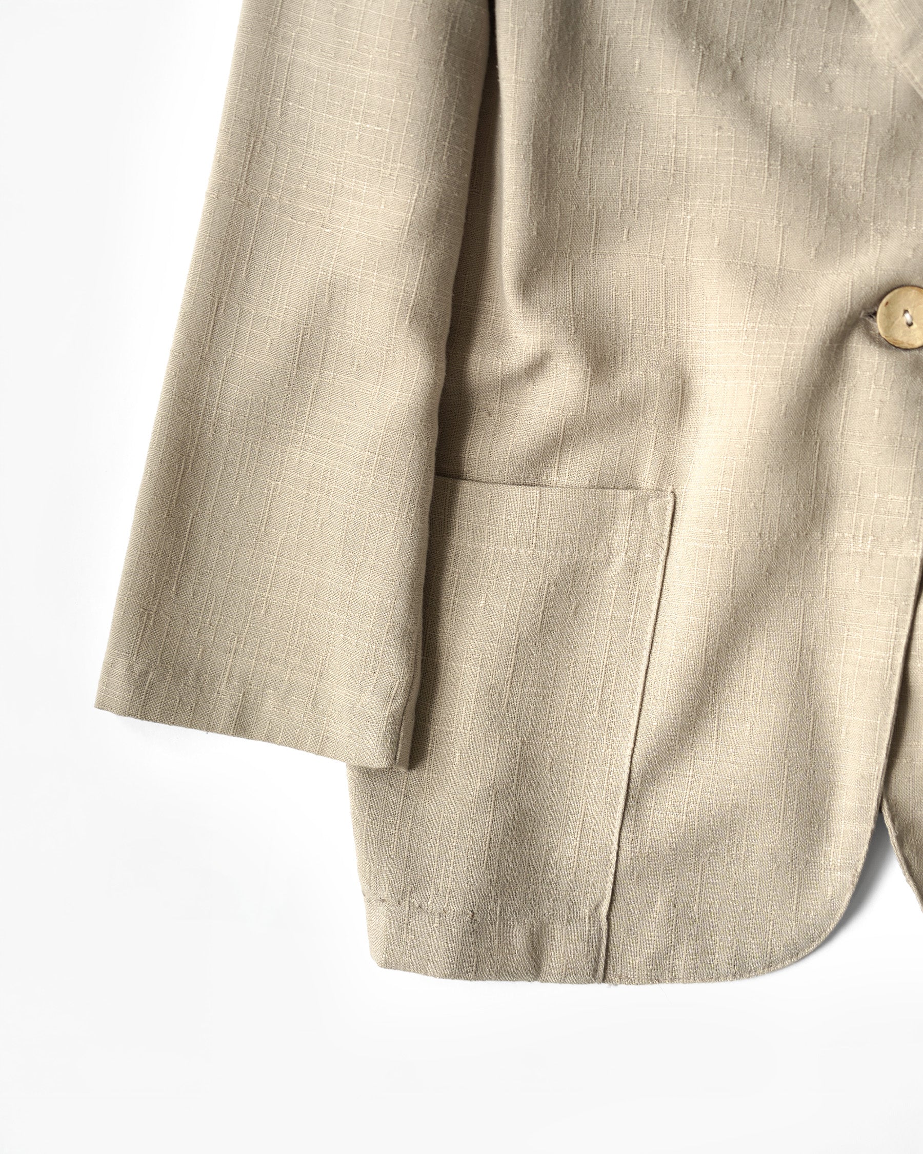 Slub Textured Cotton Jacket