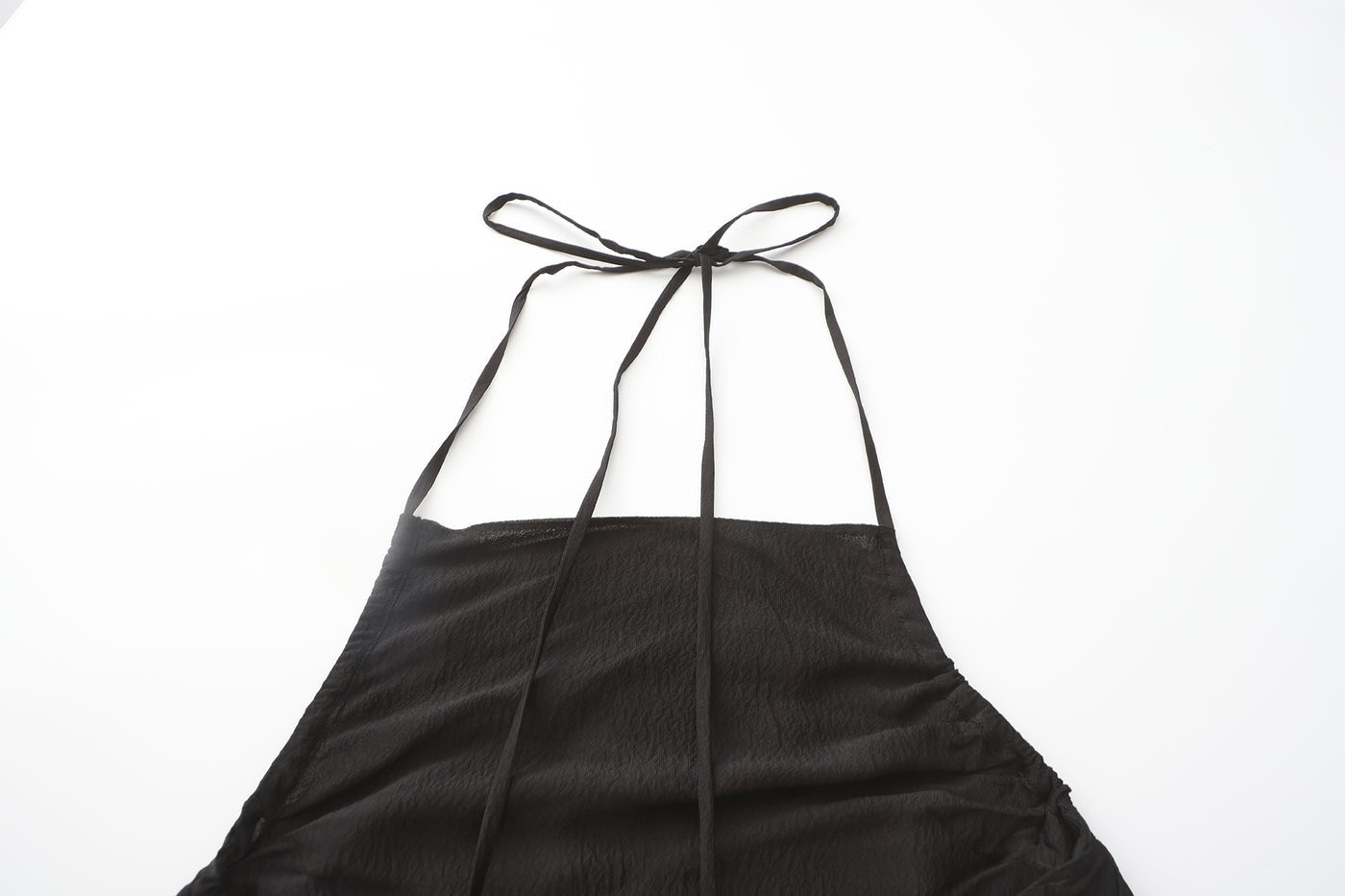 "RUOHAN" JET BLACK LENA DRESS