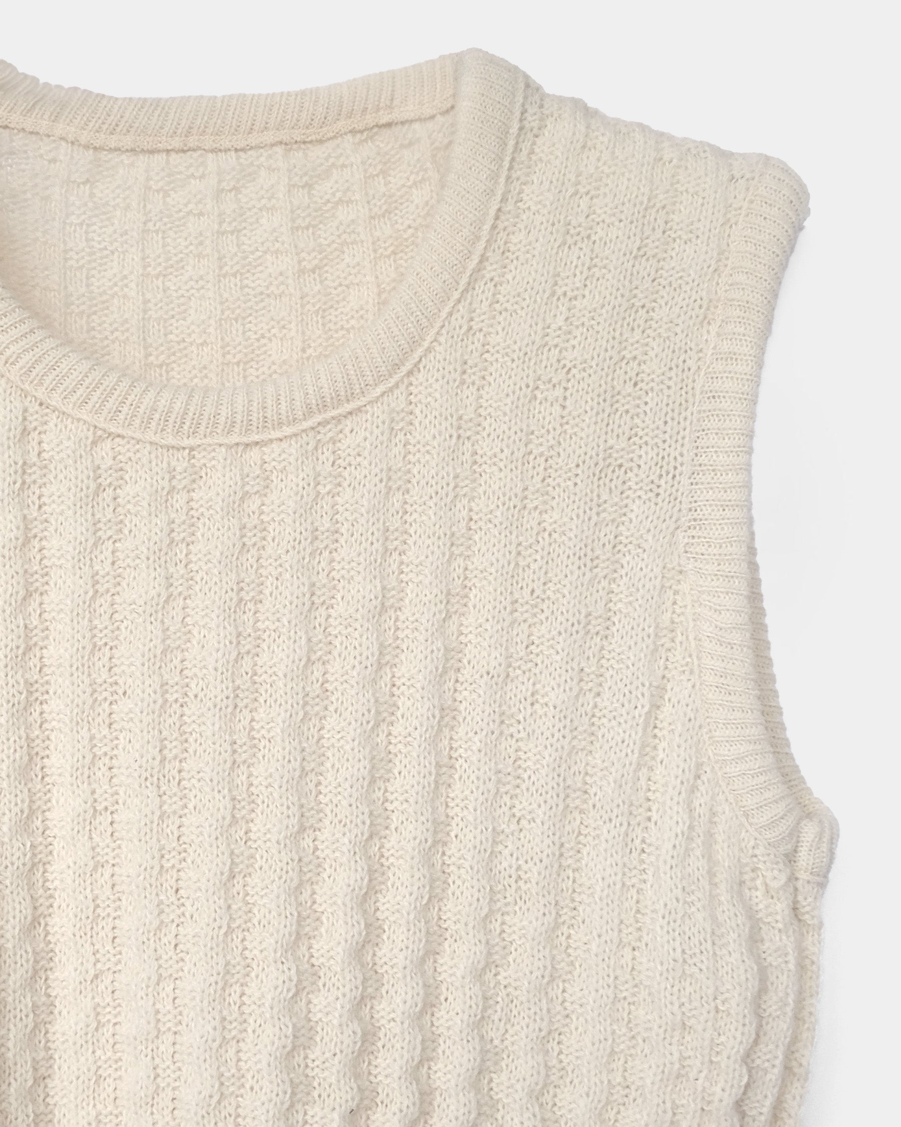 60's~70's Knit Vest