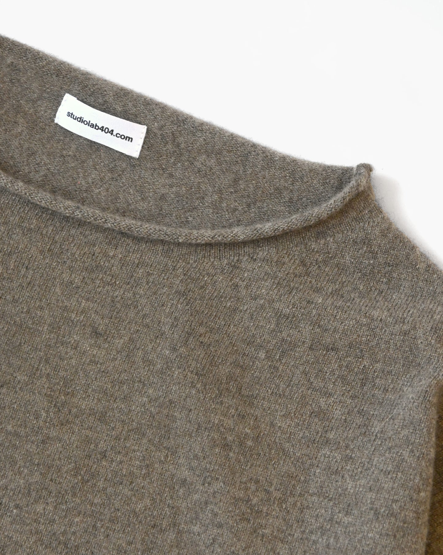 404 100% Cashmere Loose Sweater - Light Brown