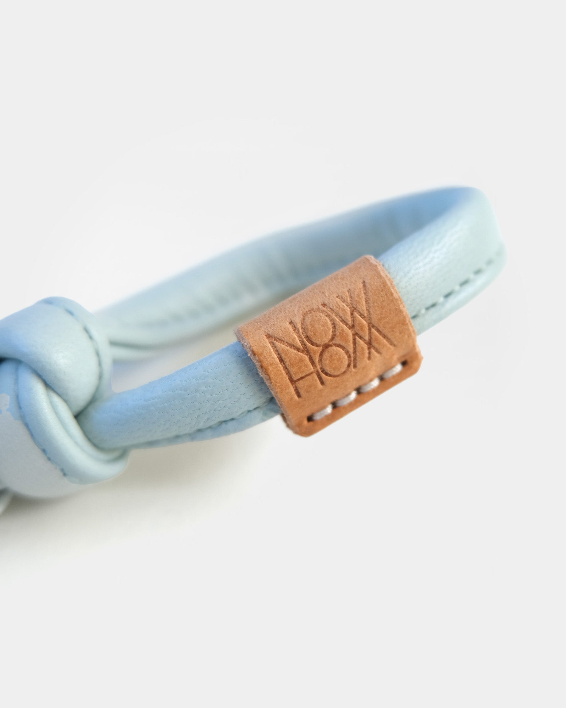 "NOWHOW" Key String -  Pale Blue