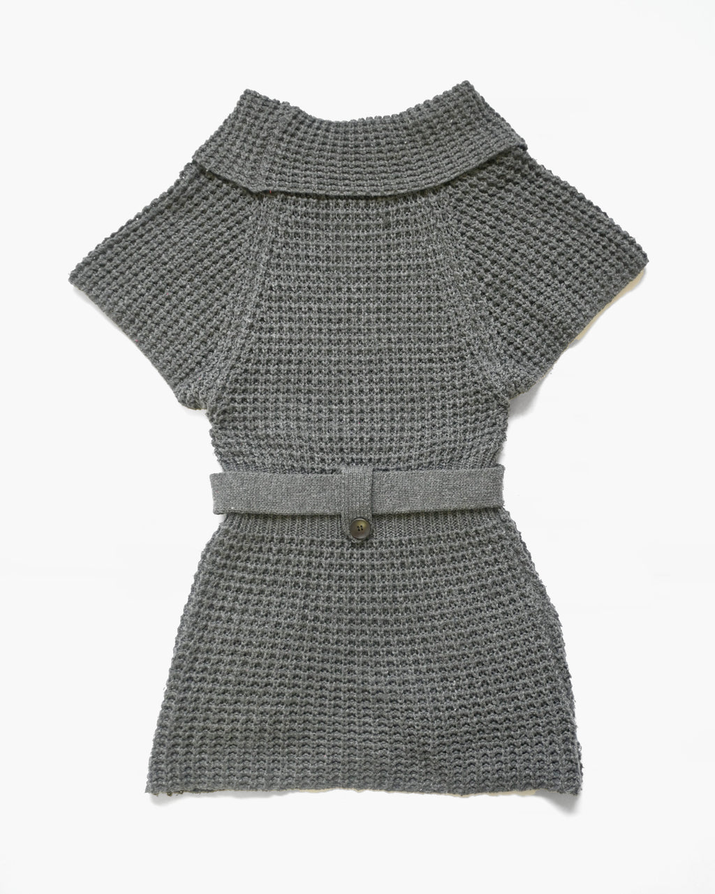 1990's Grey Sweater Mini Dress