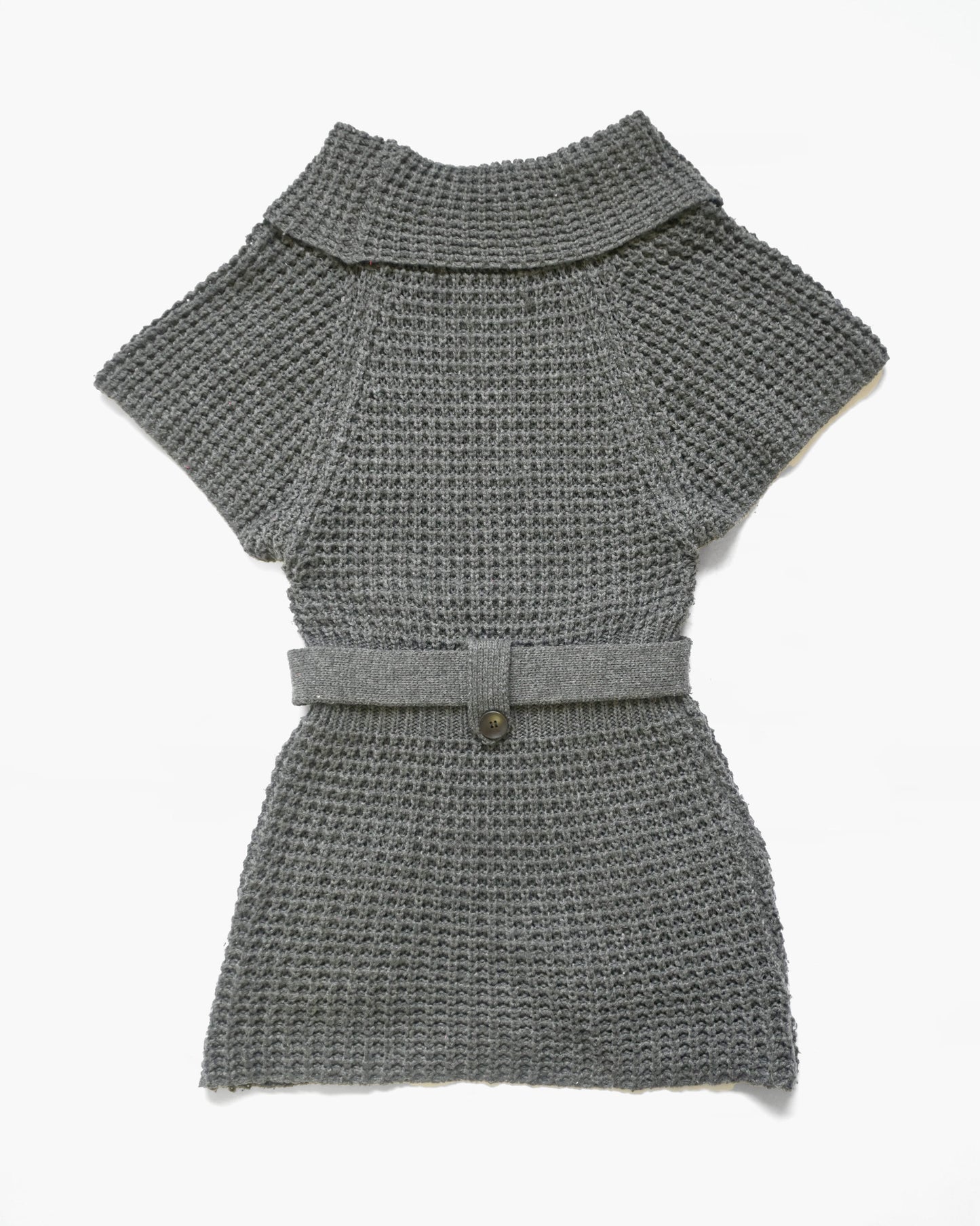 1990's Grey Sweater Mini Dress