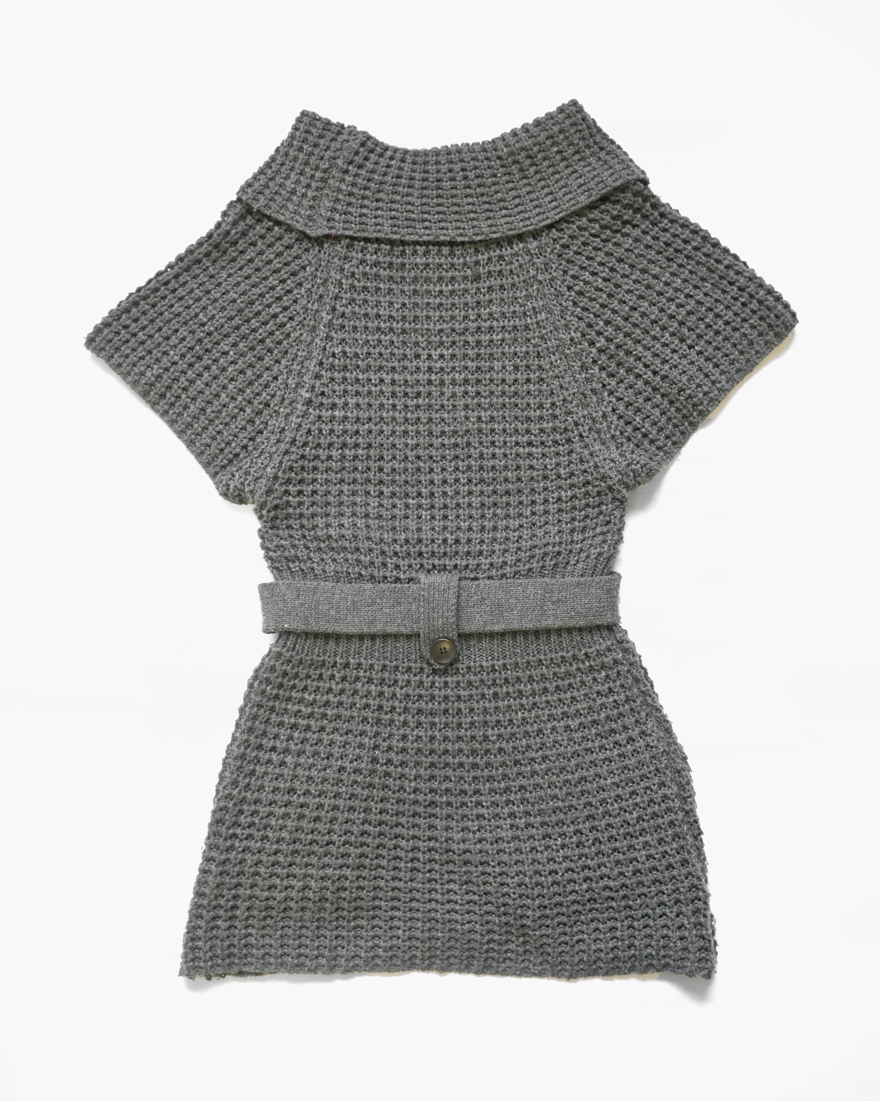 1990's Grey Sweater Mini Dress