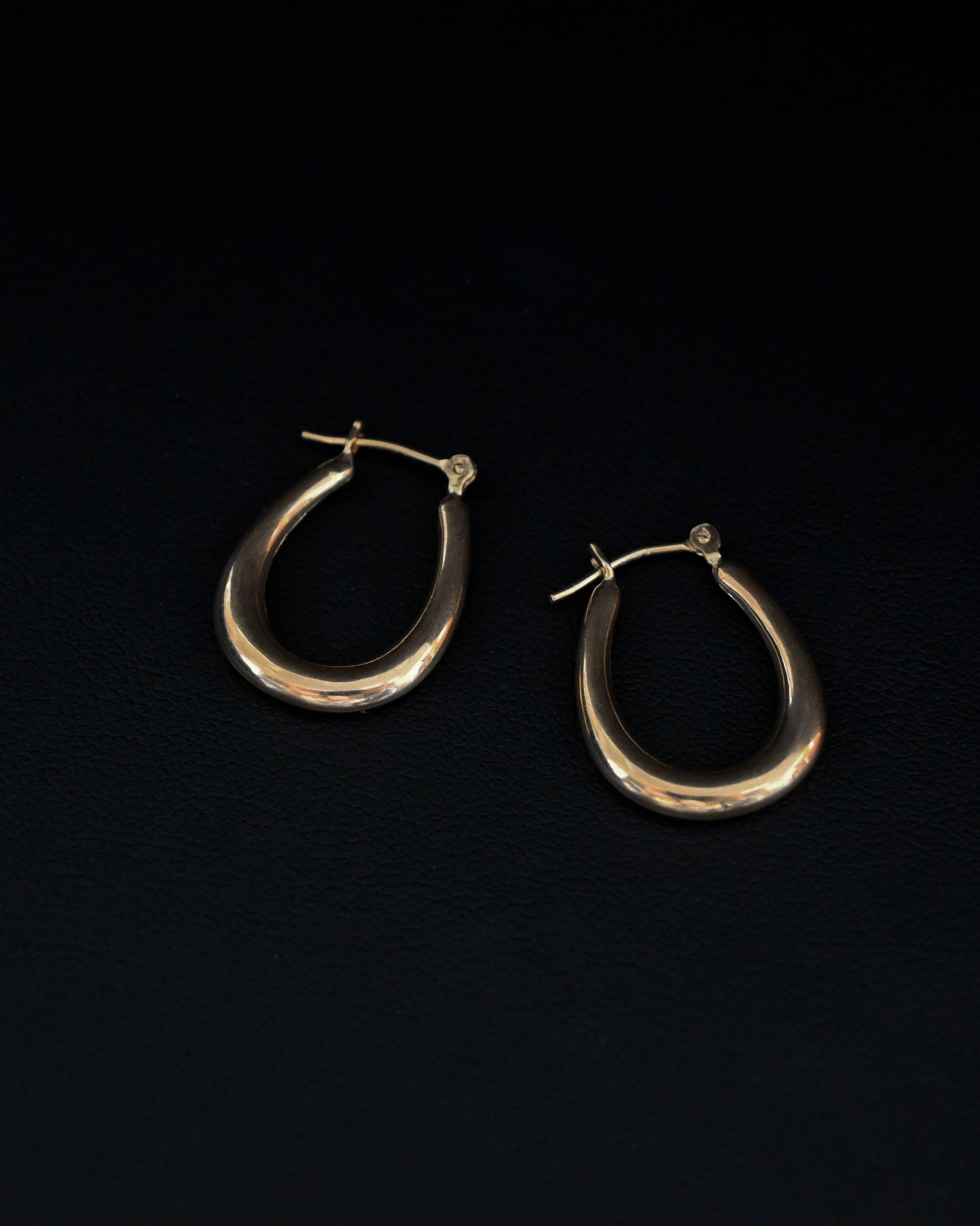 14K Gold Hoops