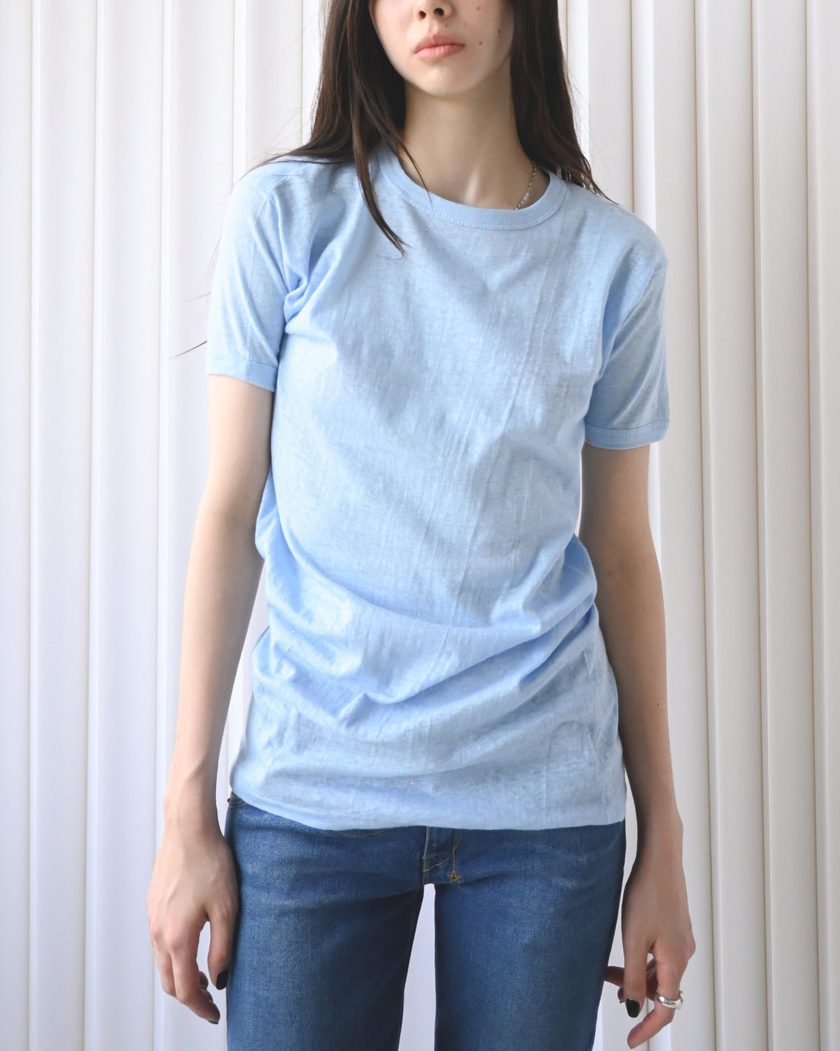 Pale Color T-shirt - Blue