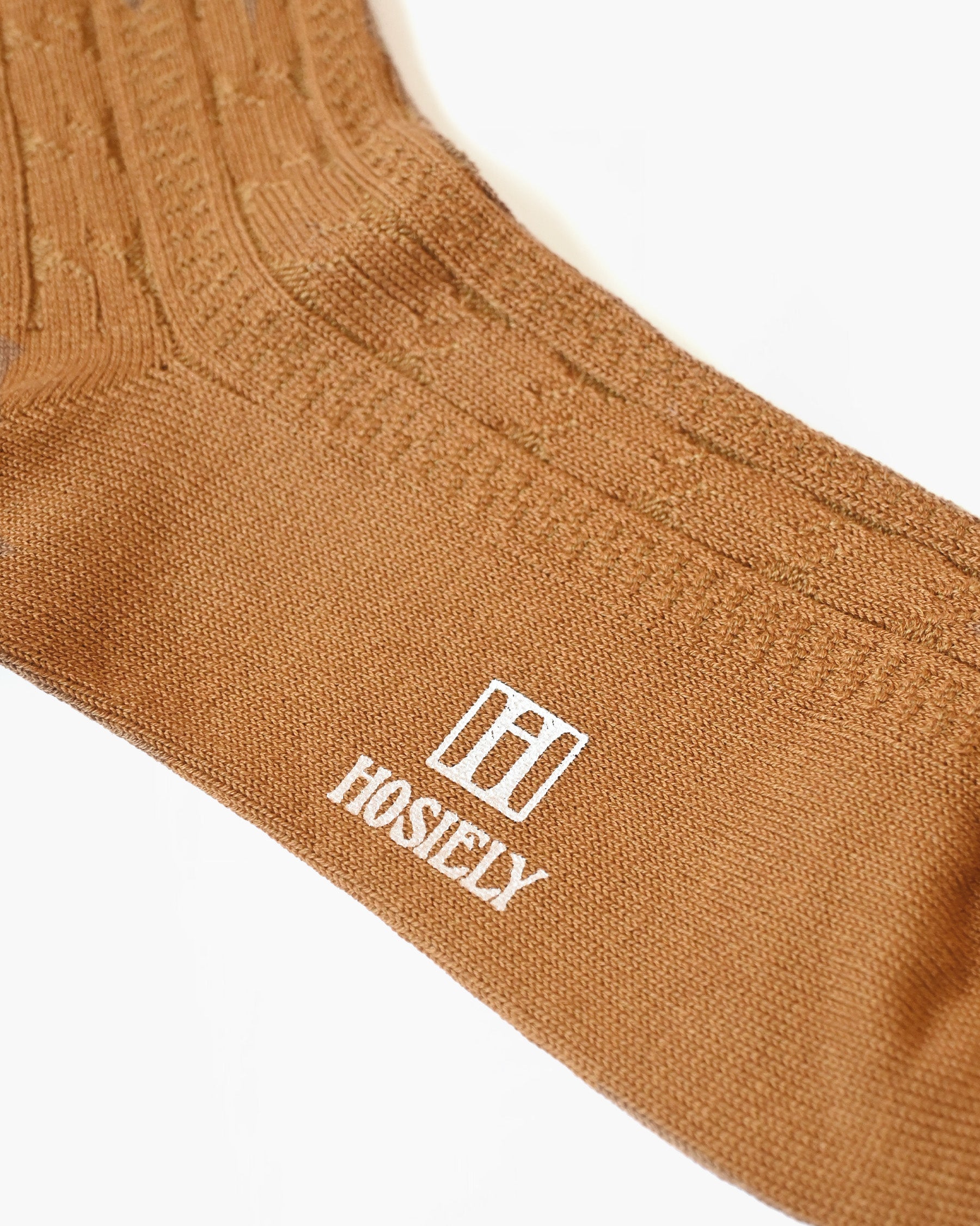 Cable Socks - Mustered